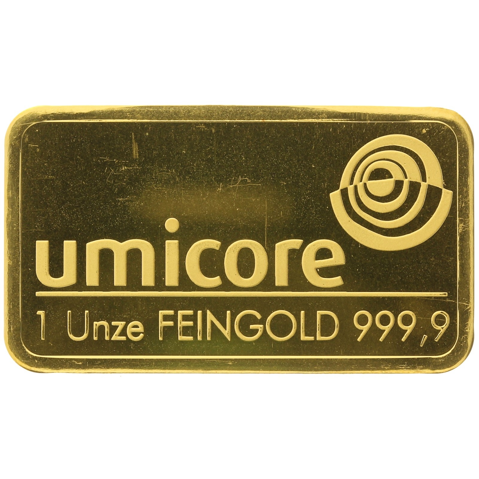 Umicore - 1 ounce - 1oz fine gold - bar