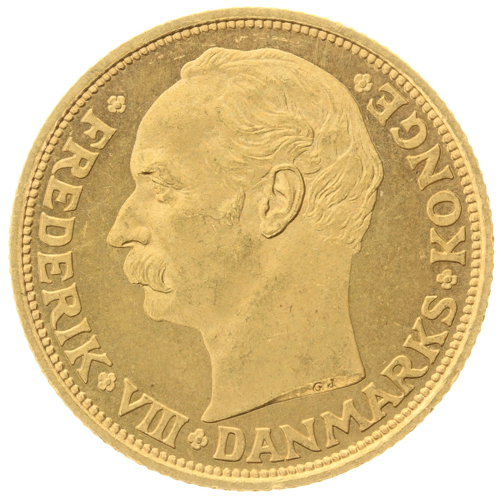 Denmark - 20 kroner - 1911 - Frederik VIII 