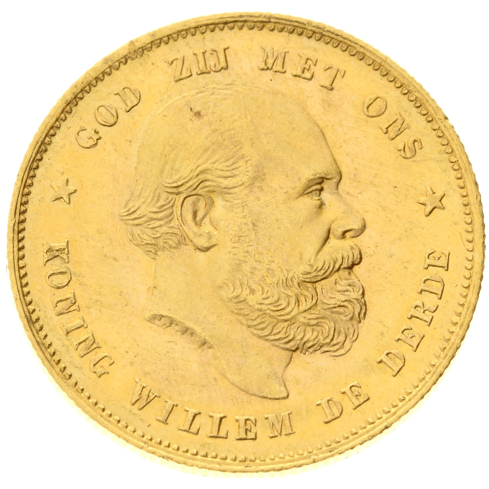 Netherlands - Willem III - 10 gulden - 1879