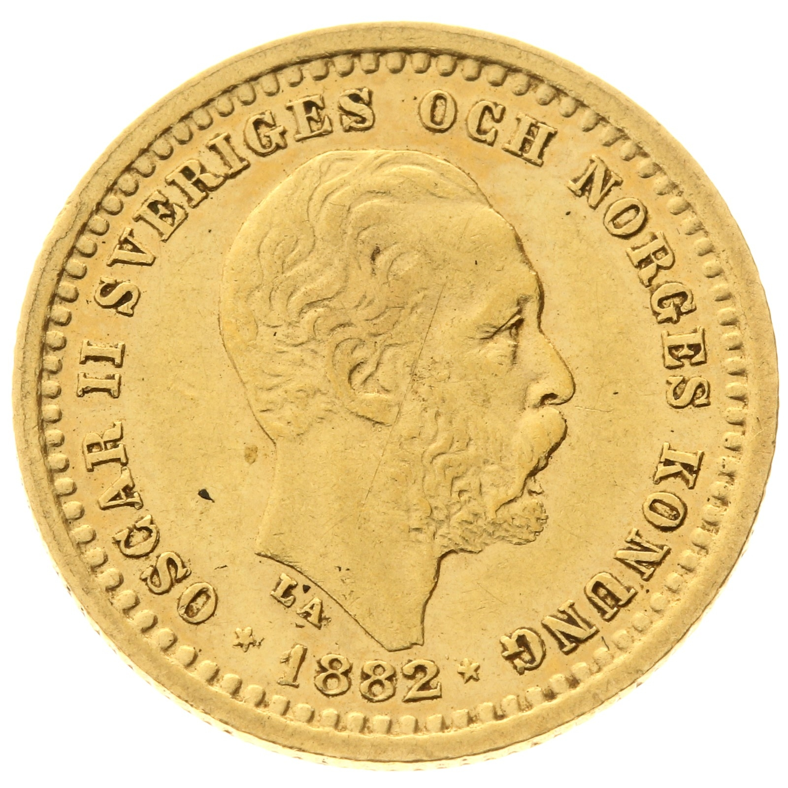 Sweden - 5 kronor - 1882 - Oscar II