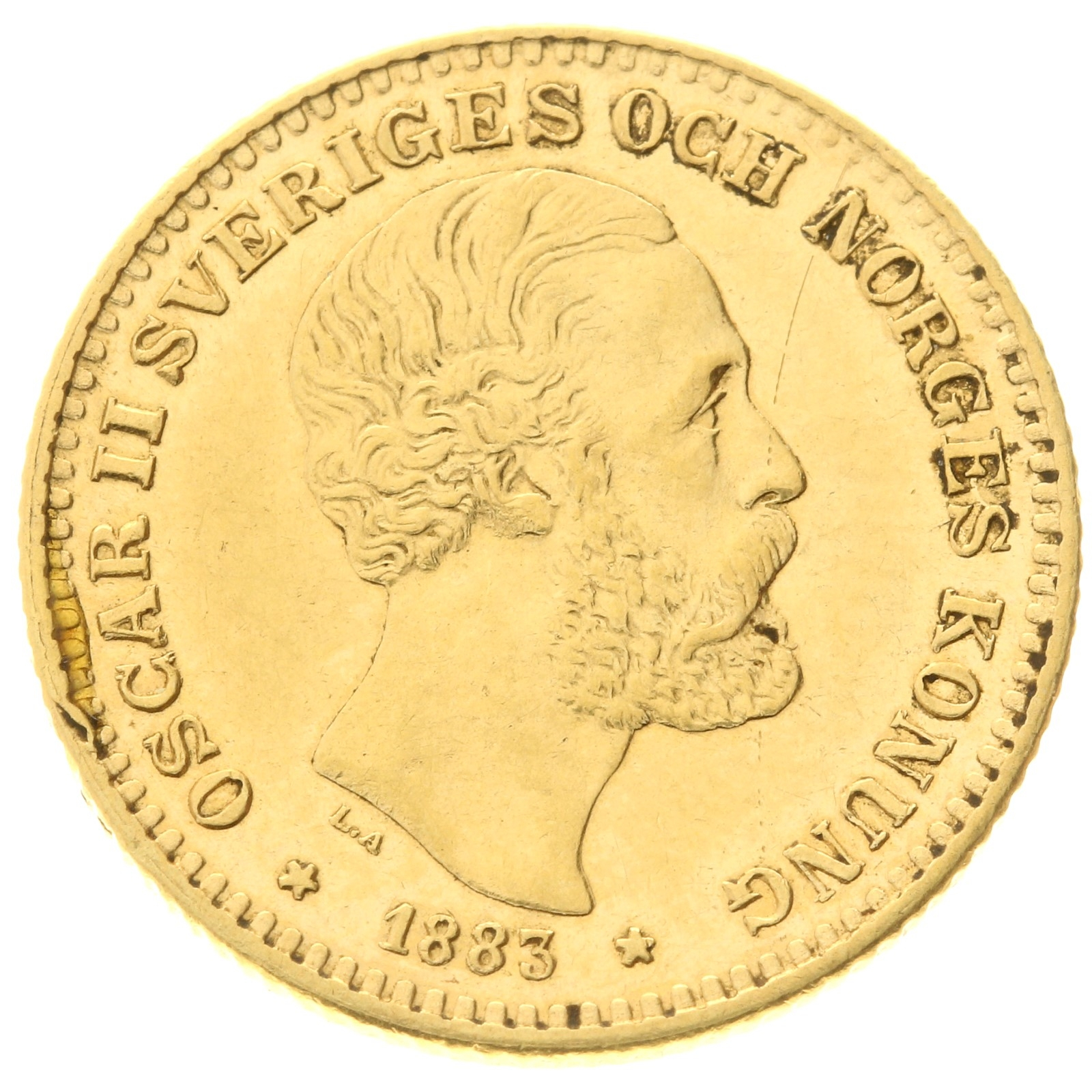 Sweden - 10 kronor - 1883 - Oscar II 
