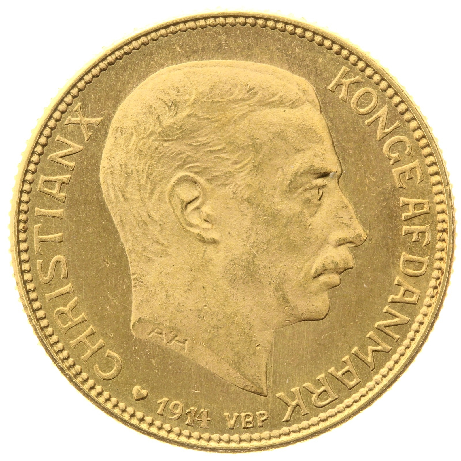 Denmark - 20 kroner - 1914 - Christian X 