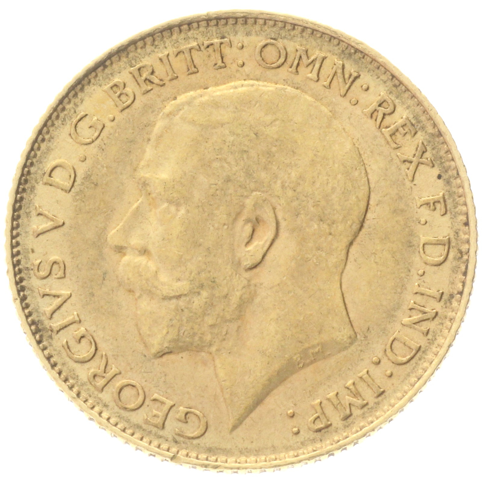 South Africa - ½ Sovereign - 1925 - SA - George V