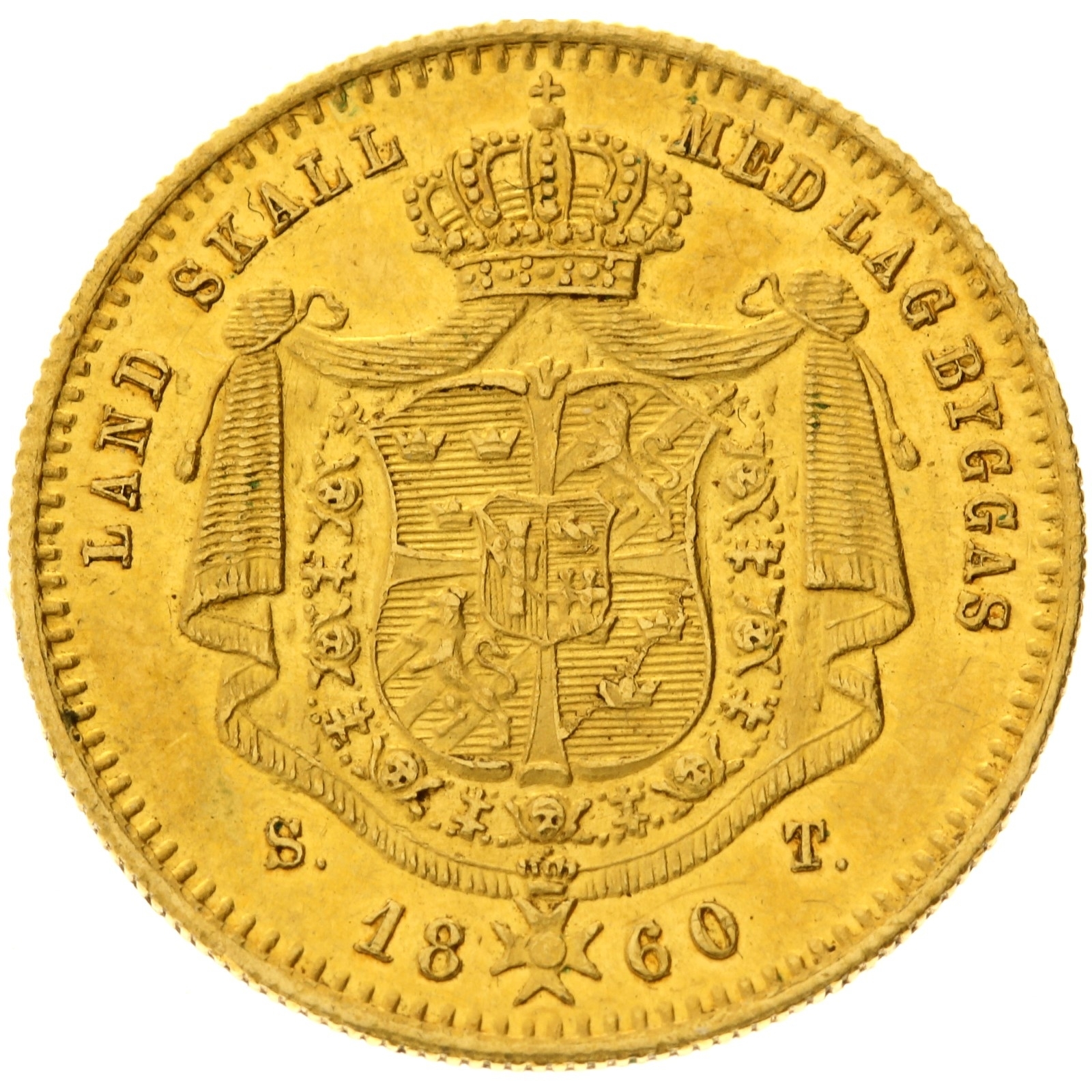 Sweden - 1 ducat - 1860 - Karl XV