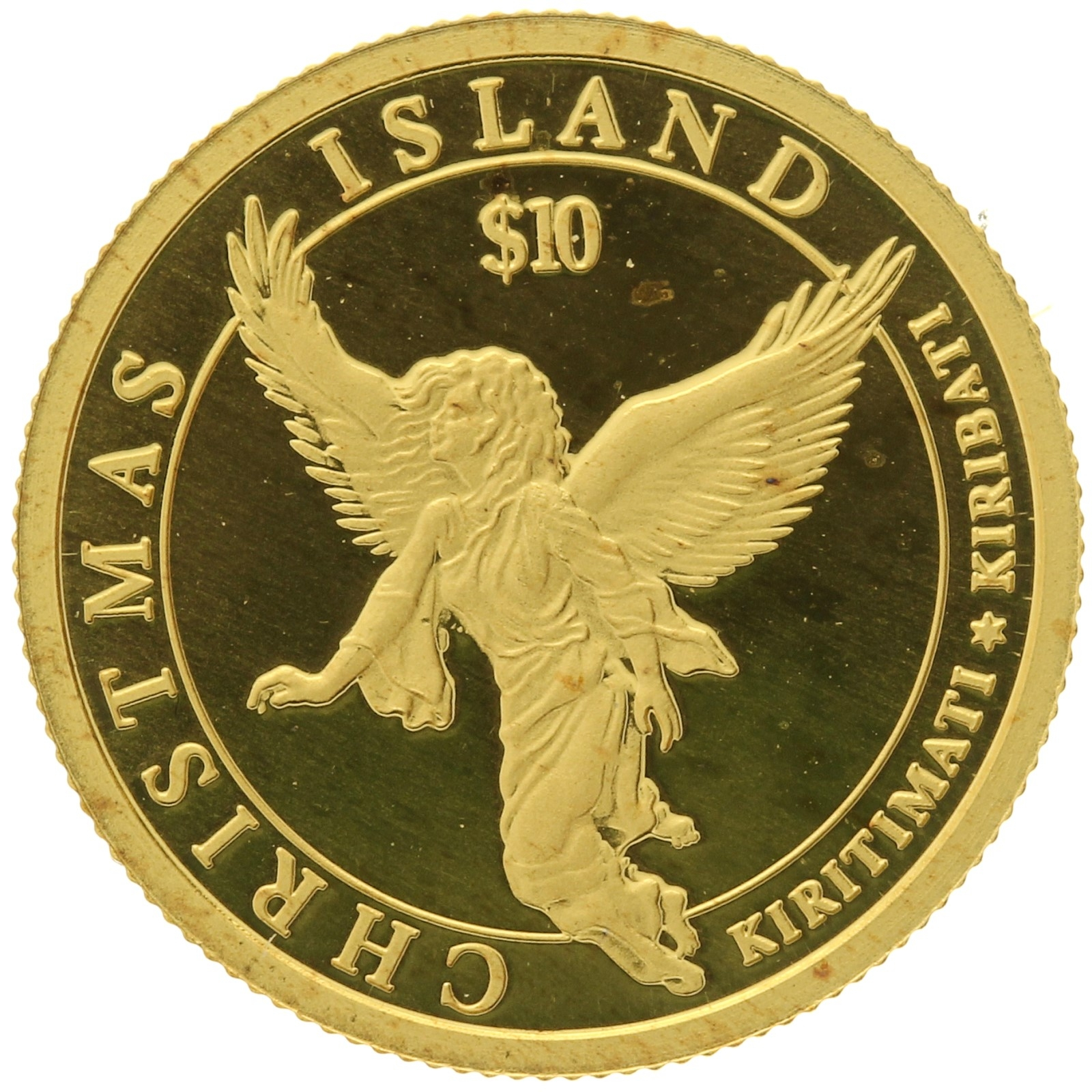 Kiribati - 10 dollars - 2006 - Christmas Island Angel - 1/25oz 