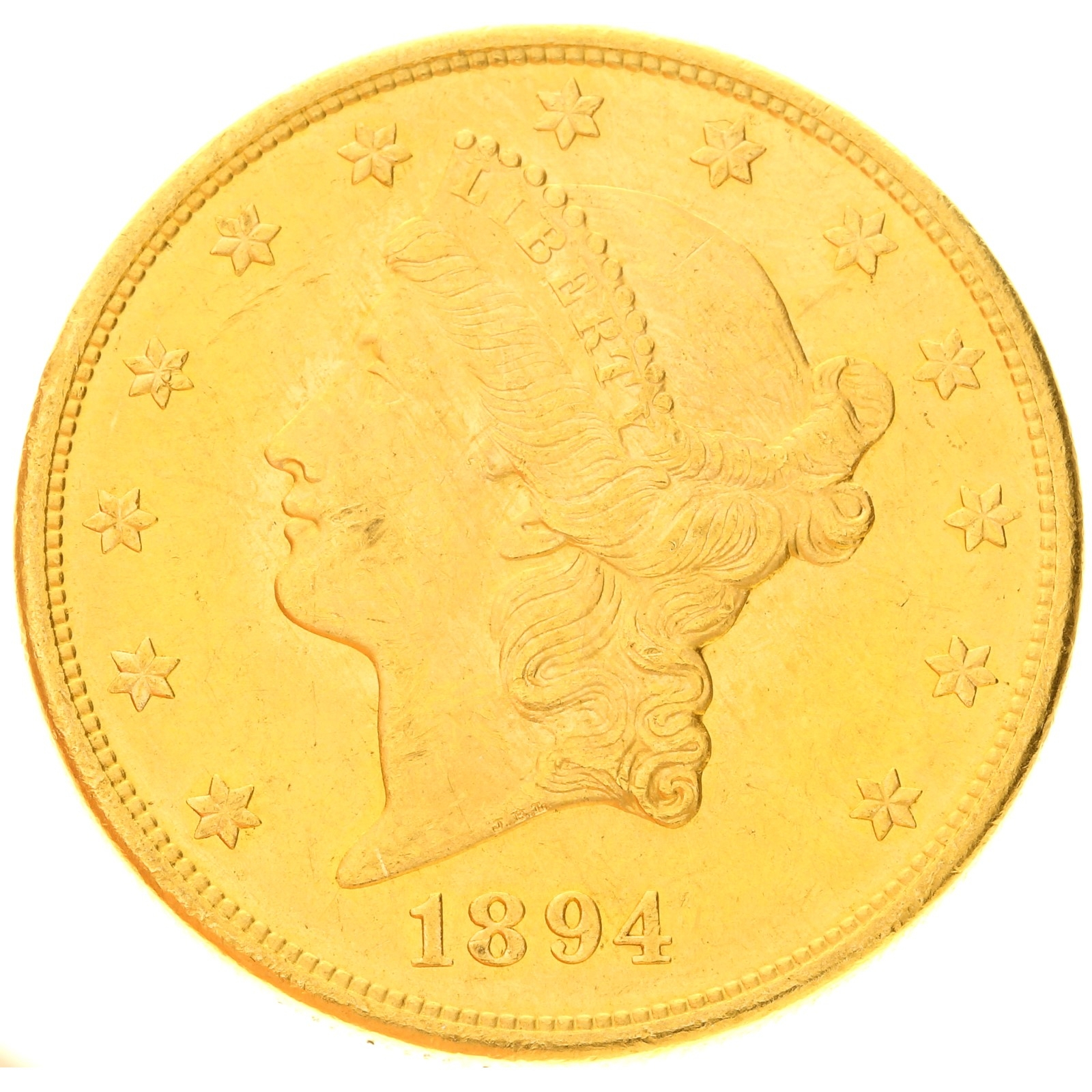 USA - 20 dollars - 1894 - S - Liberty Head 