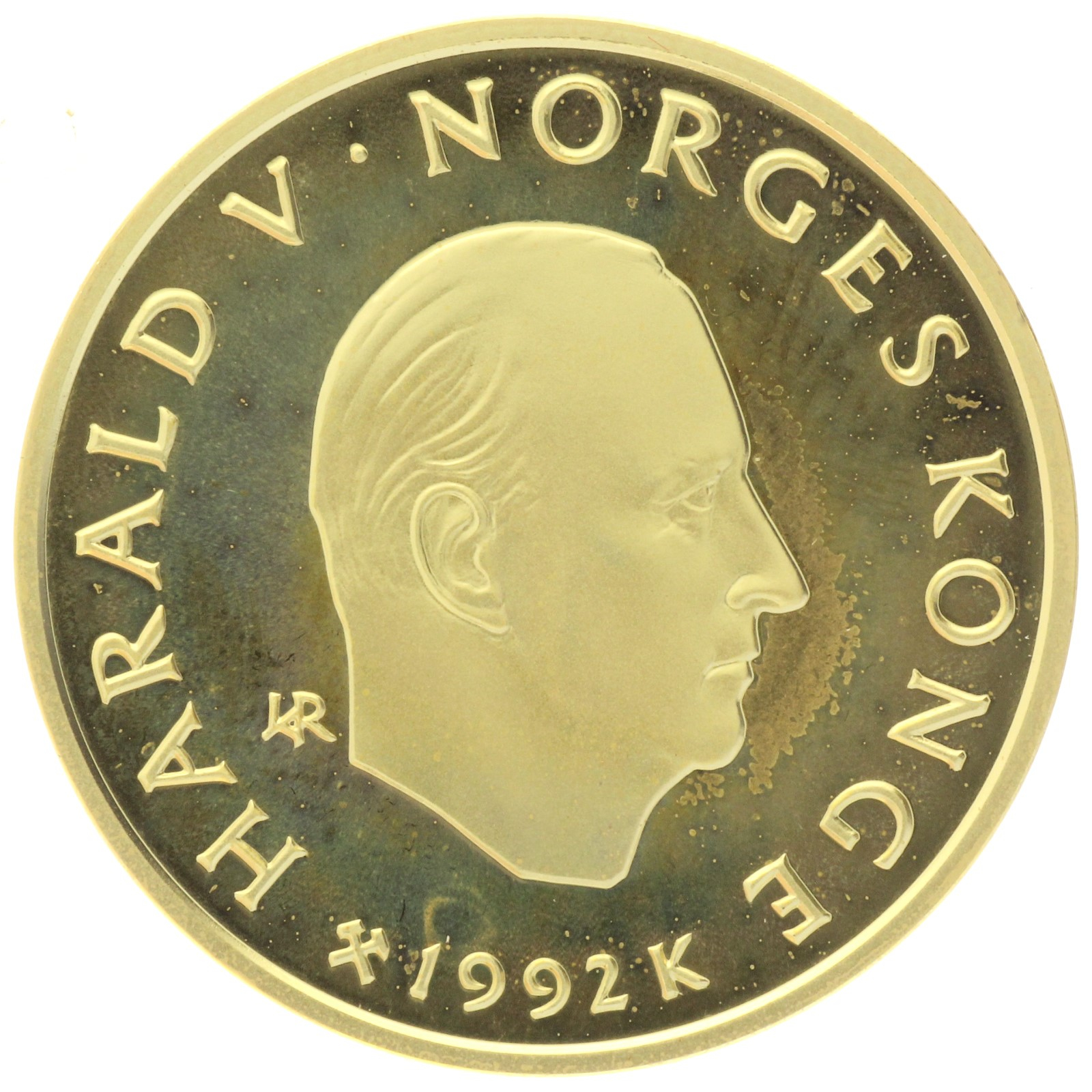 Norway - 1500 Kroner - 1992 - Harald V - 1994 Olympics - 1/2oz