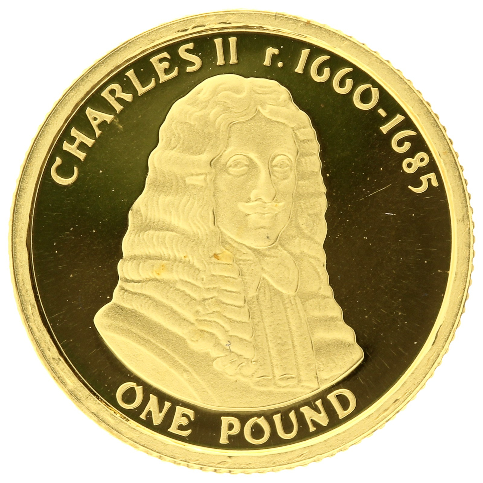 Alderney - 1 pound - 2008 - Charles II - 1/25oz