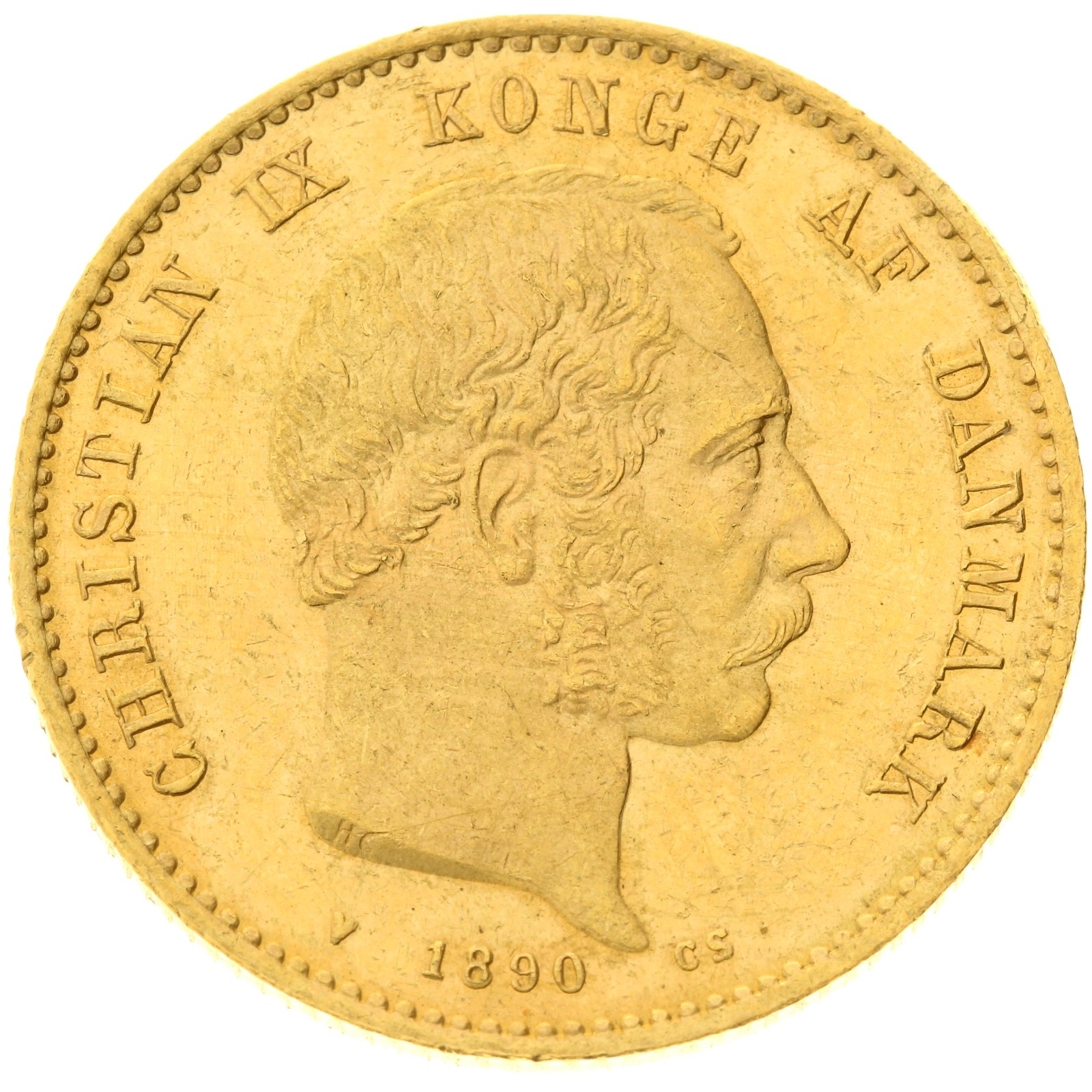 Denmark - 20 kroner - 1890 - Christian IX 