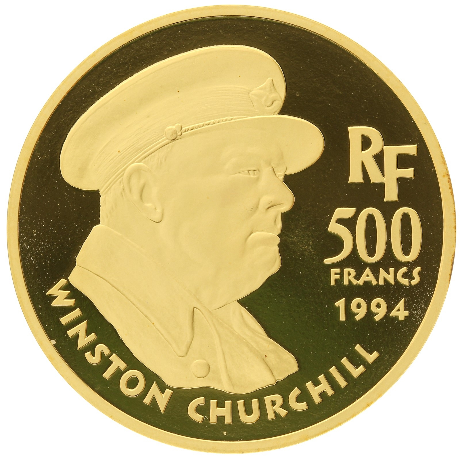 France - 500 Francs 1994 - Winston Churchill - 1/2oz