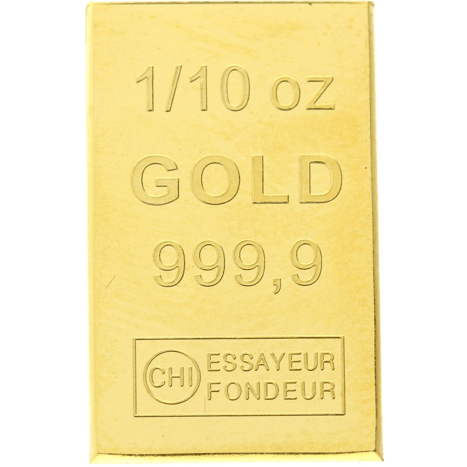 ESG - 1/10oz gold bar - Combi Bar