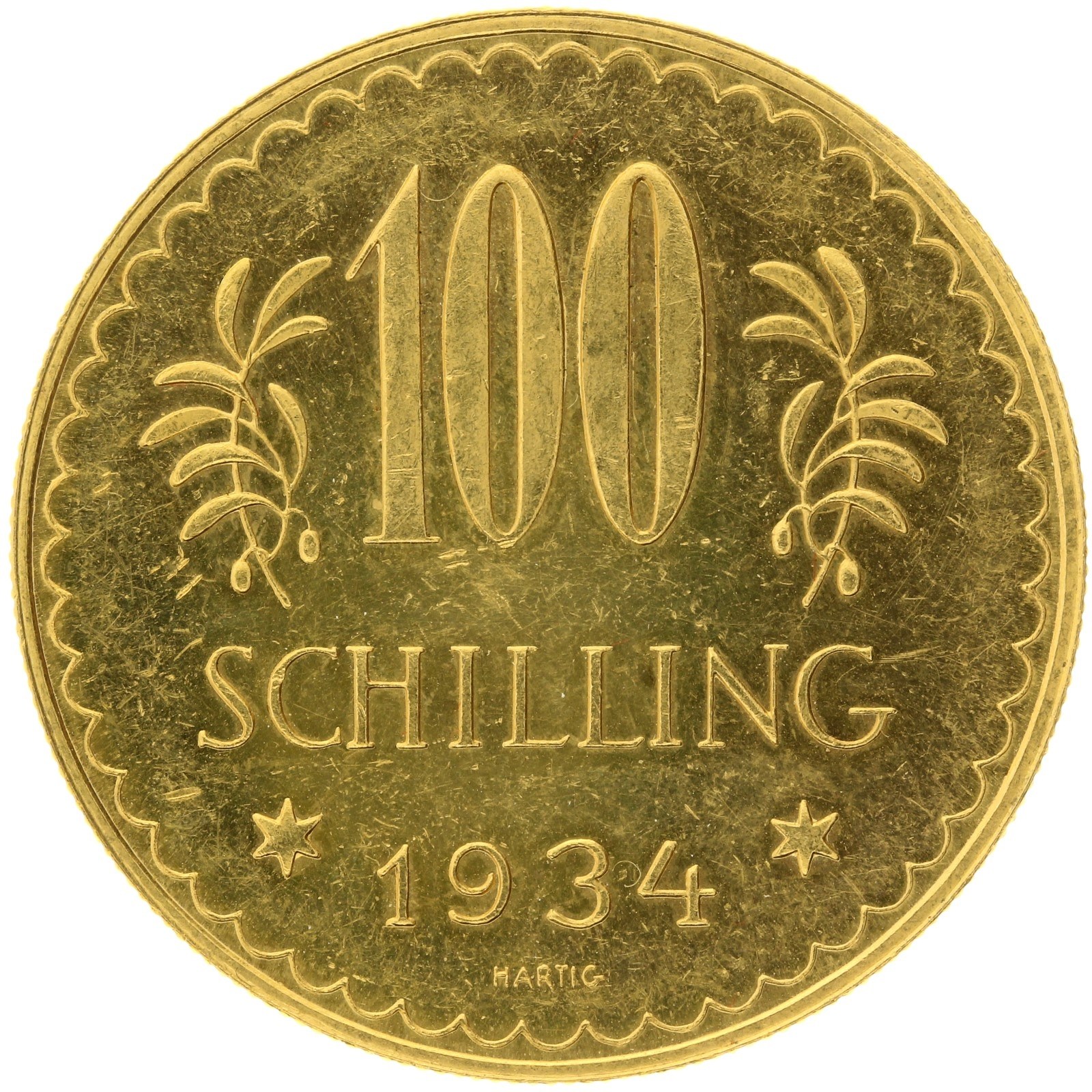 Austria - 100 schilling - 1934