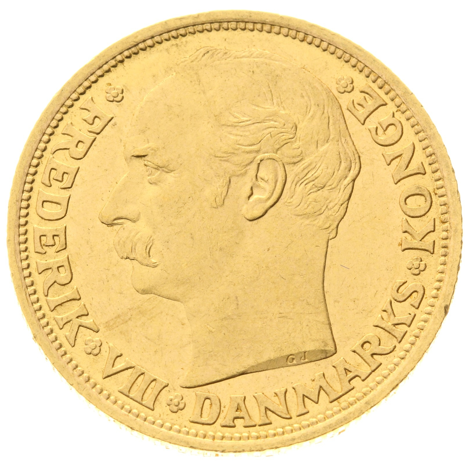 Denmark - 20 kroner - 1912 - Frederik VIII 