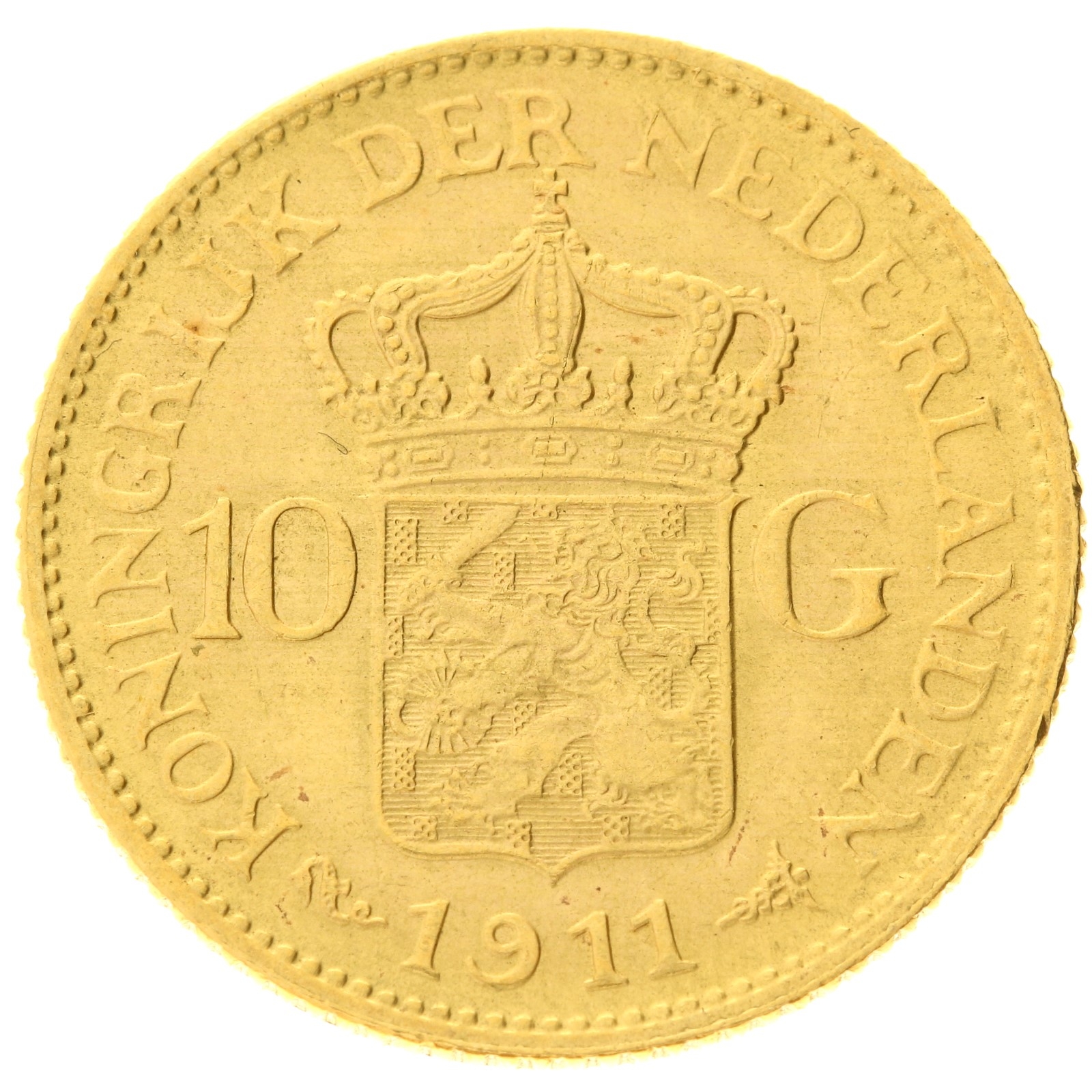 Netherlands - 10 gulden - 1911 - Wilhelmina