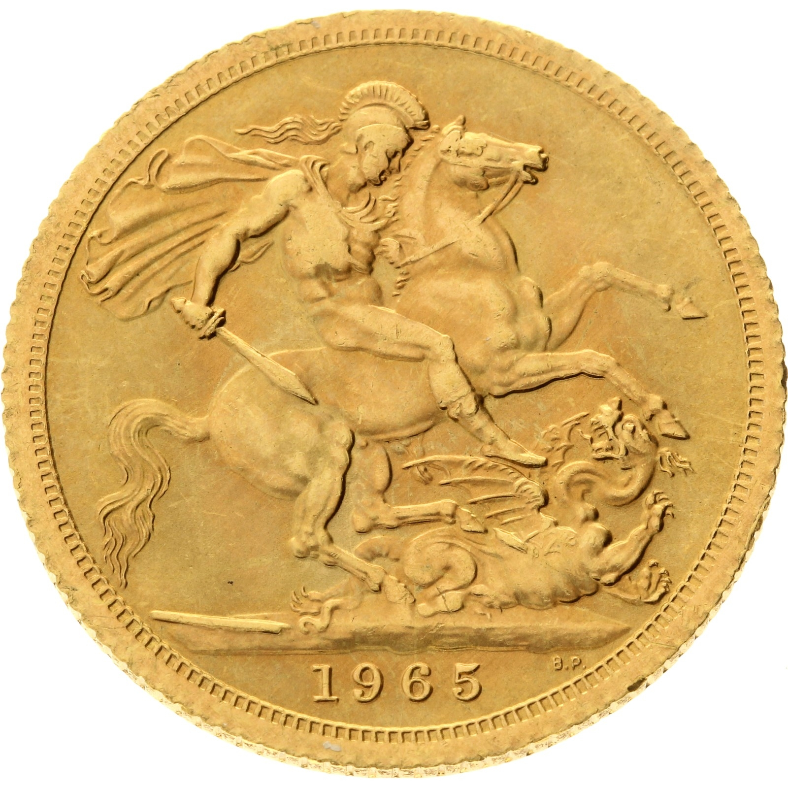 United Kingdom - 1 Sovereign - 1965 - Elizabeth II 