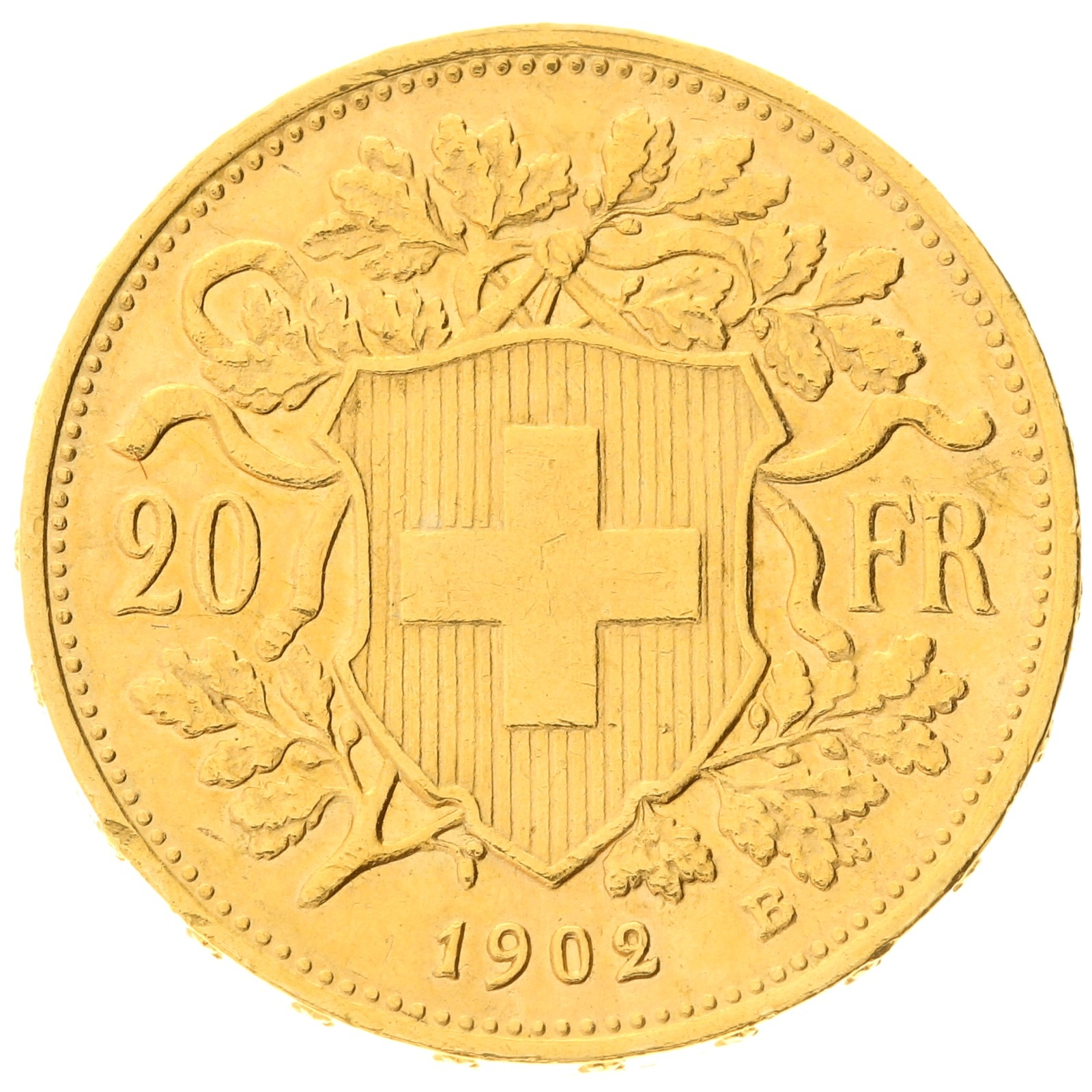Switzerland - 20 francs - 1902