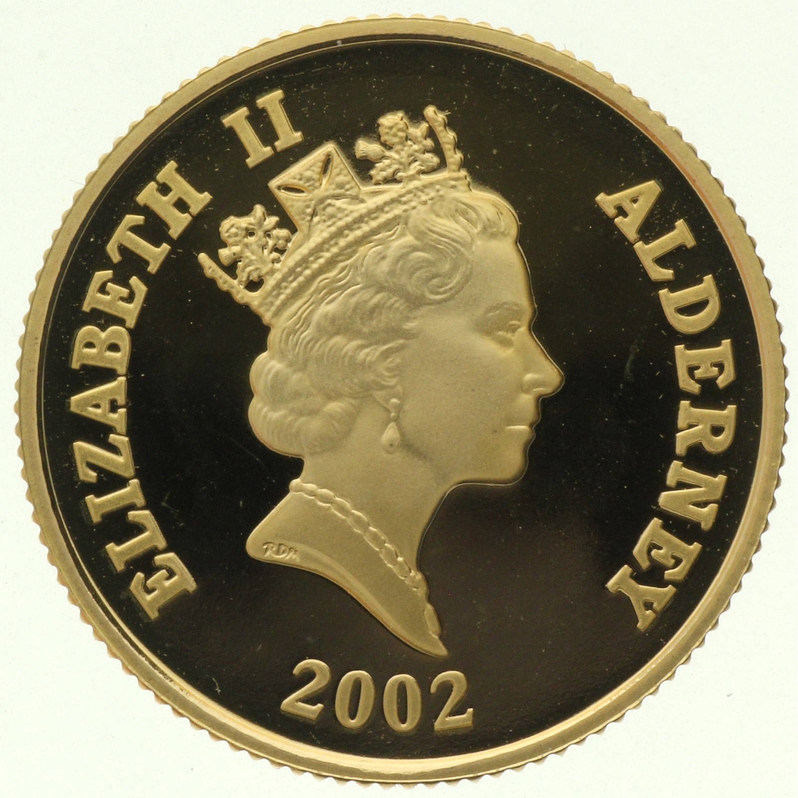 Alderney - 25 Pounds - 2002 -  Elizabeth II - Golden Jubilee of Reign