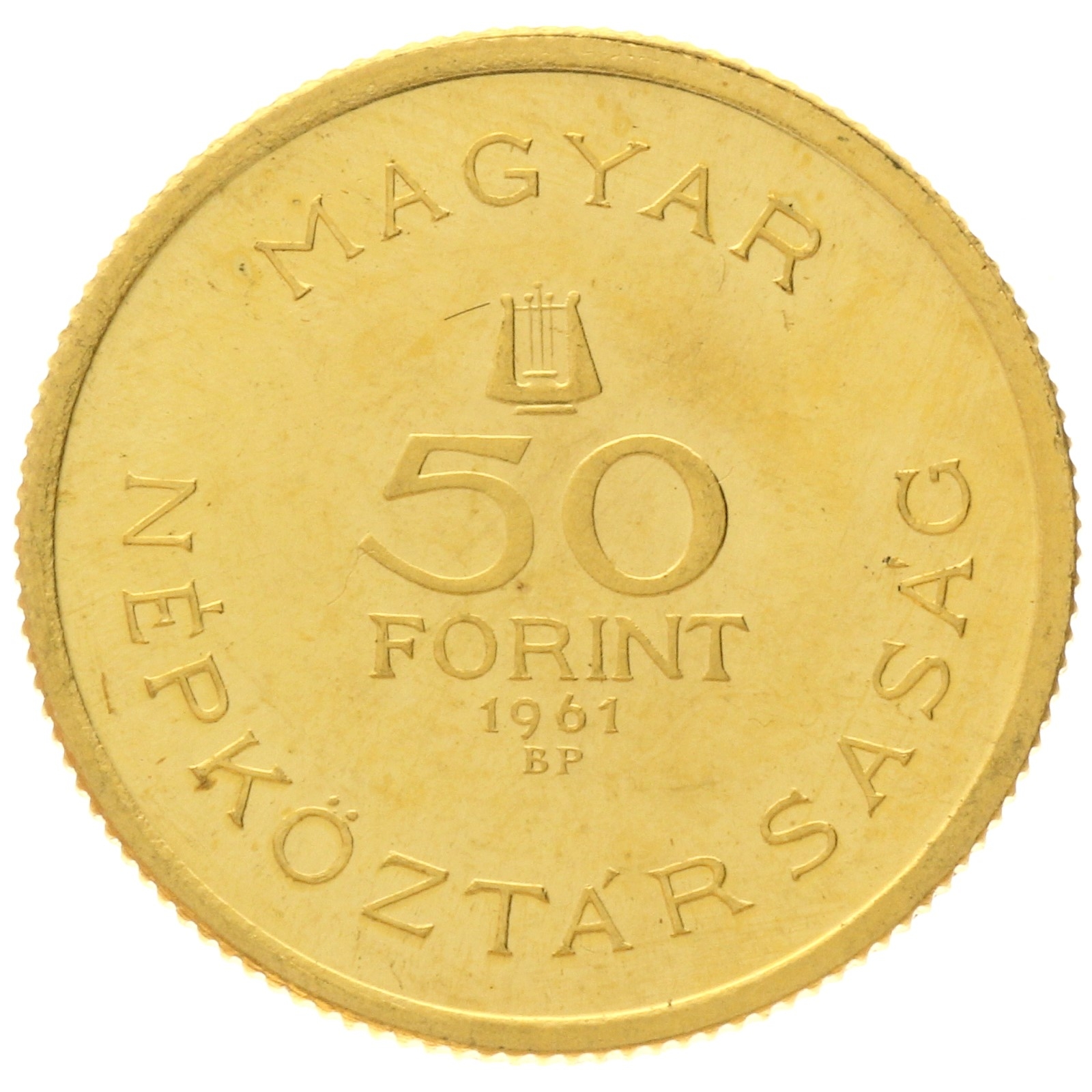 Hungary - 50 forint - 1961 - Birth of Bartok