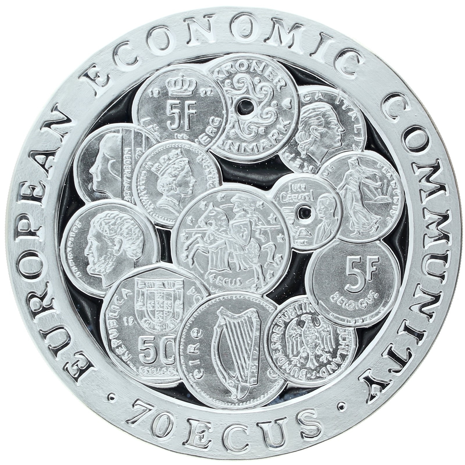 Gibraltar - 70 ecus - 1993 - European coins - 5oz
