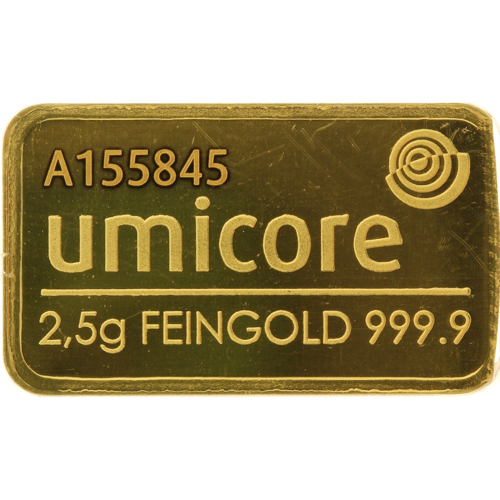 Umicore - 2.5 gram - fine gold - bar