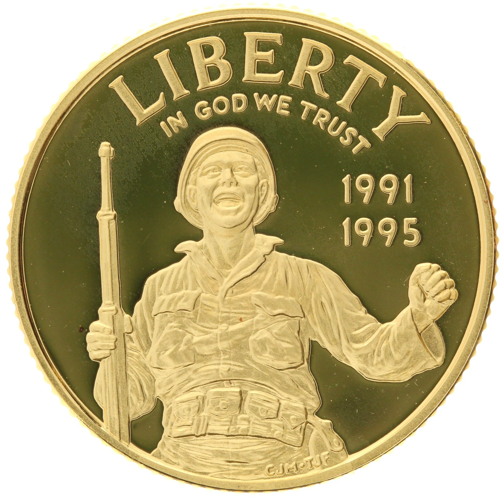 USA - 5 Dollars - 1995 - 50th Anniversary Of World War II