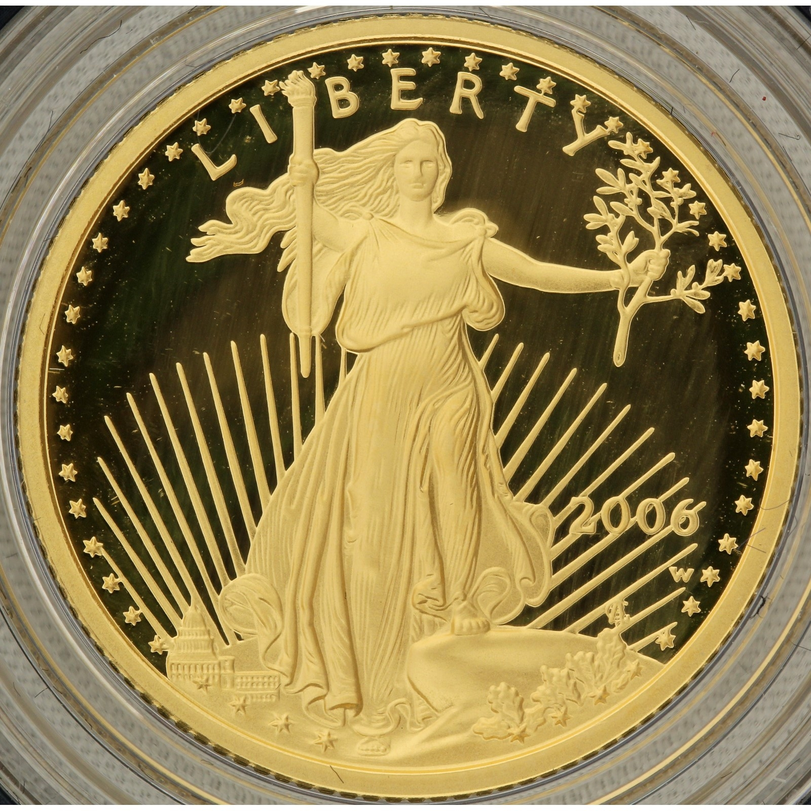 USA - 10 dollars - 2006 - W - PROOF - gold eagle - 1/4oz