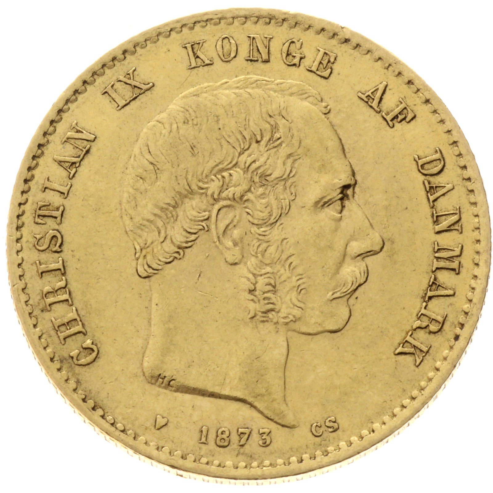 Denmark - 20 kroner - 1873 - Christian IX 