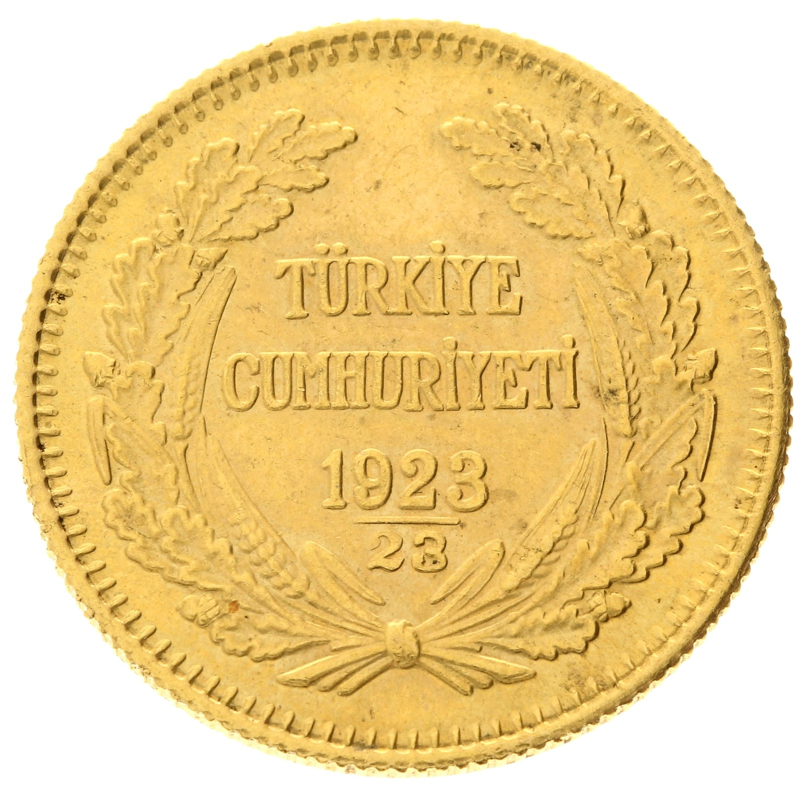 Turkey - 100 kurush 1923/23 (1946) - Ismet Inonu