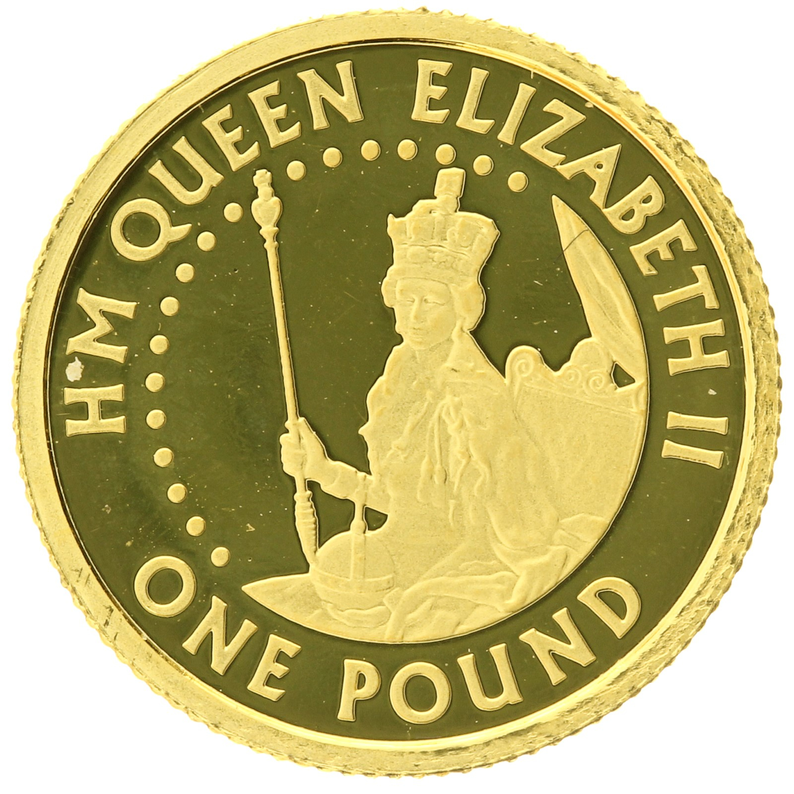 Alderney - 1 pound - 2006 - Coronation of Elizabeth II - 1/25oz
