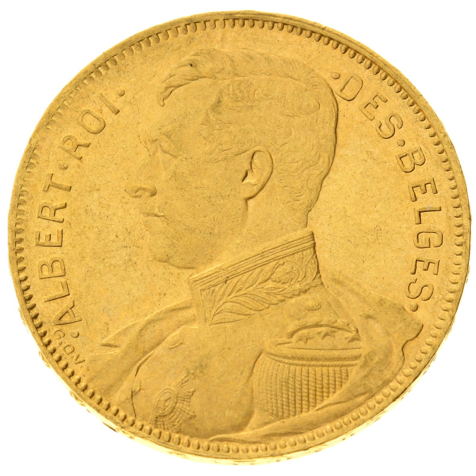 Belgium - 20 Francs - 1914 - Albert I