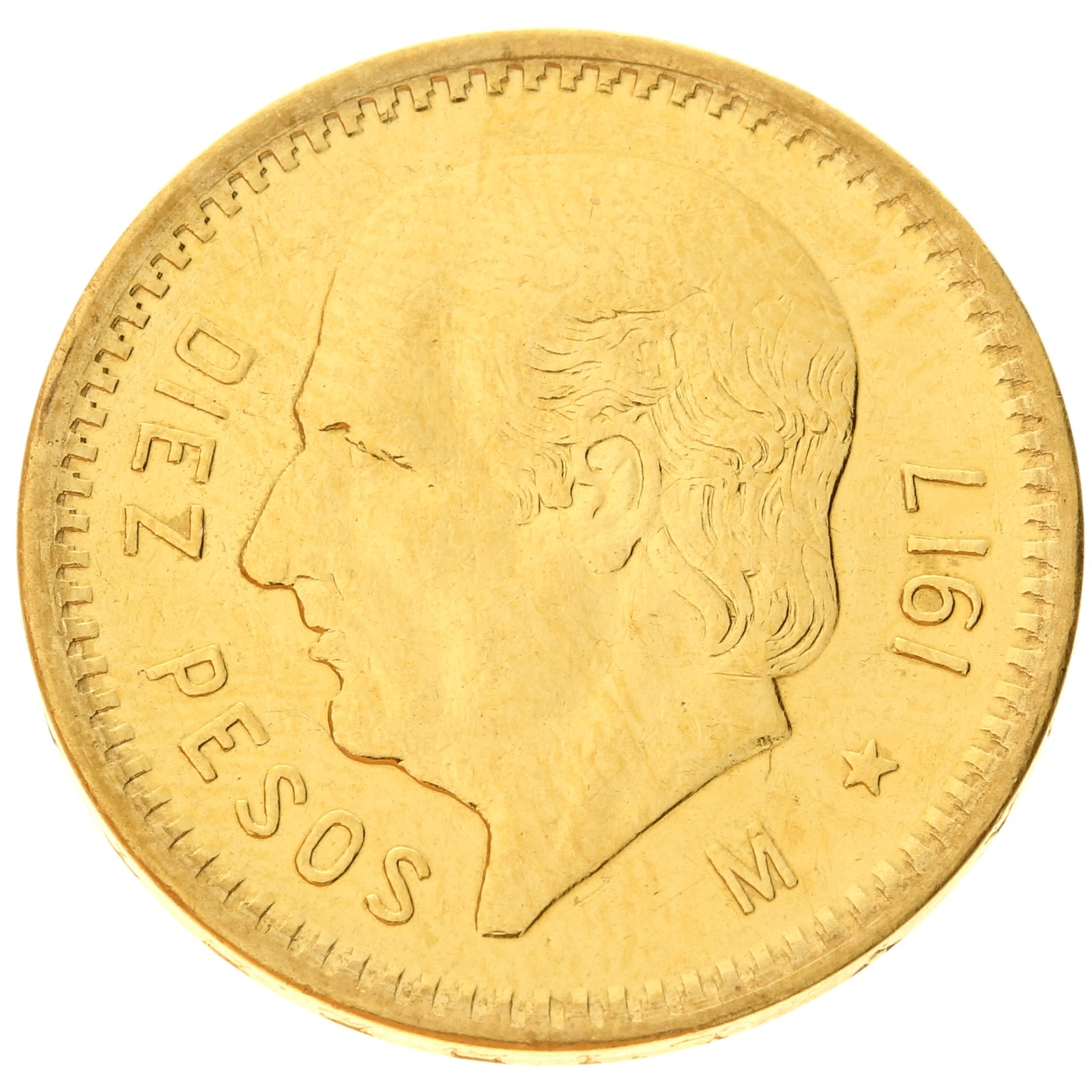 Mexico - 10 pesos - 1917 - Hidalgo