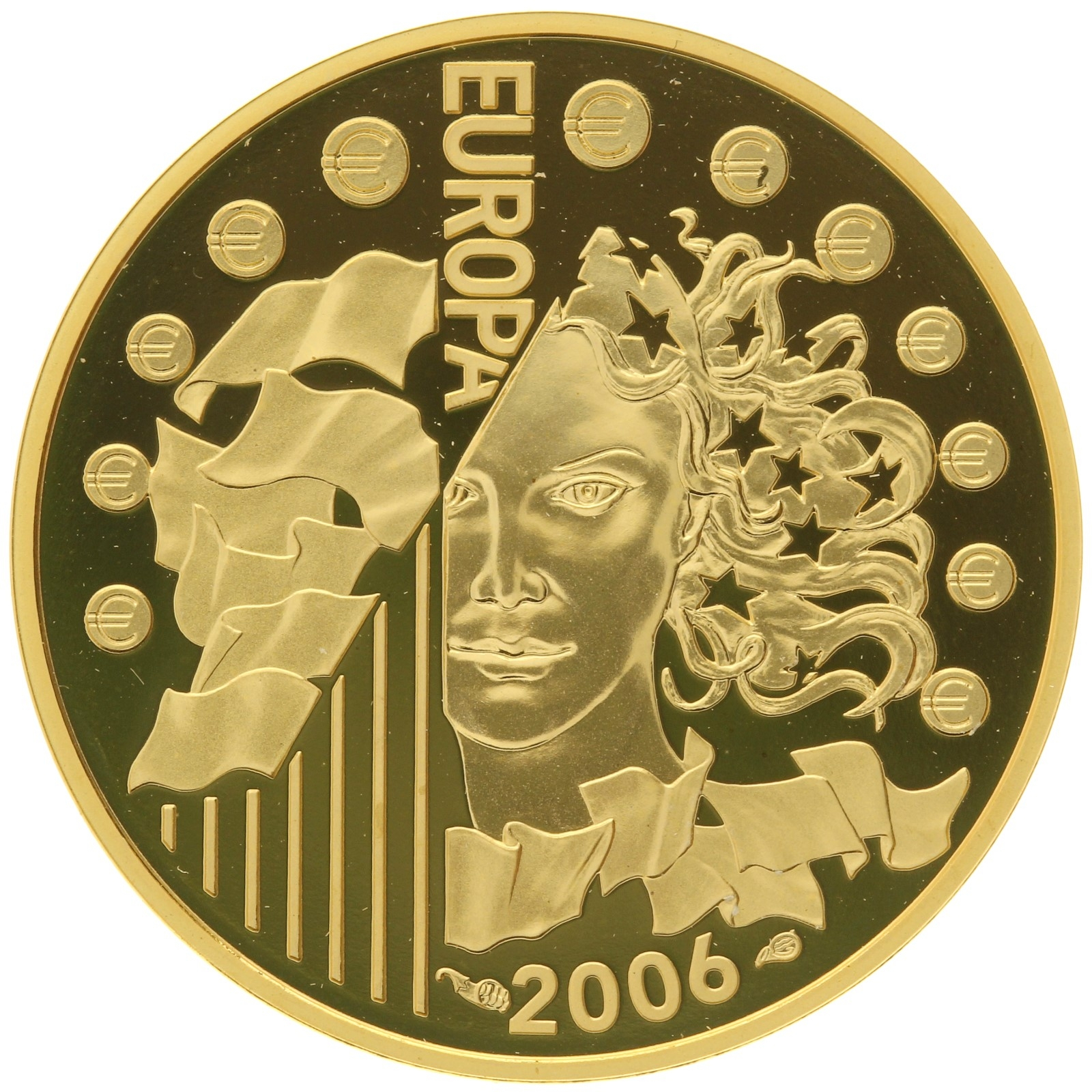 France - 10 euro - 2006 - Journée de l'Europe - 1/4oz
