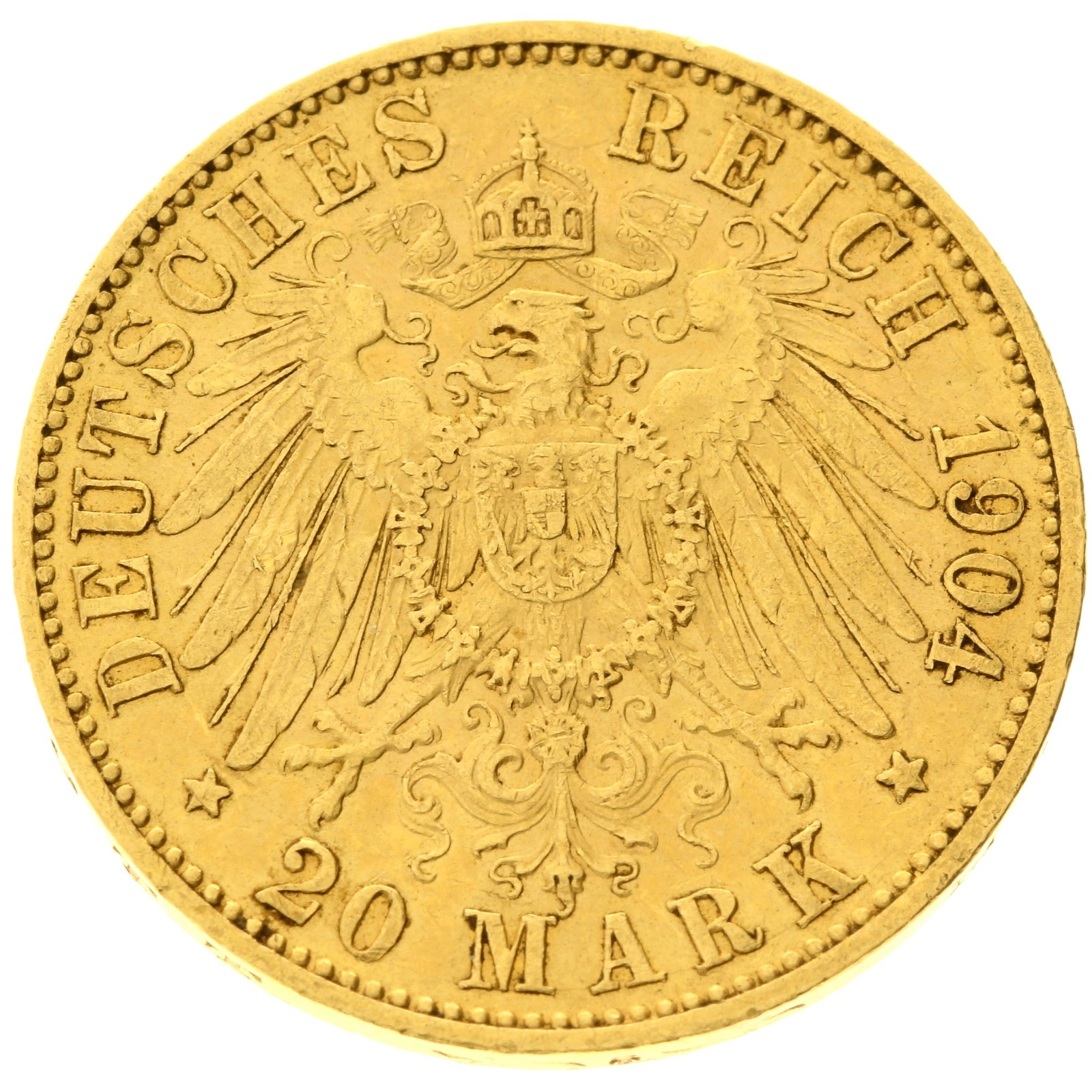 Germany - Prussia - 20 mark - 1904 - A - Wilhelm II 