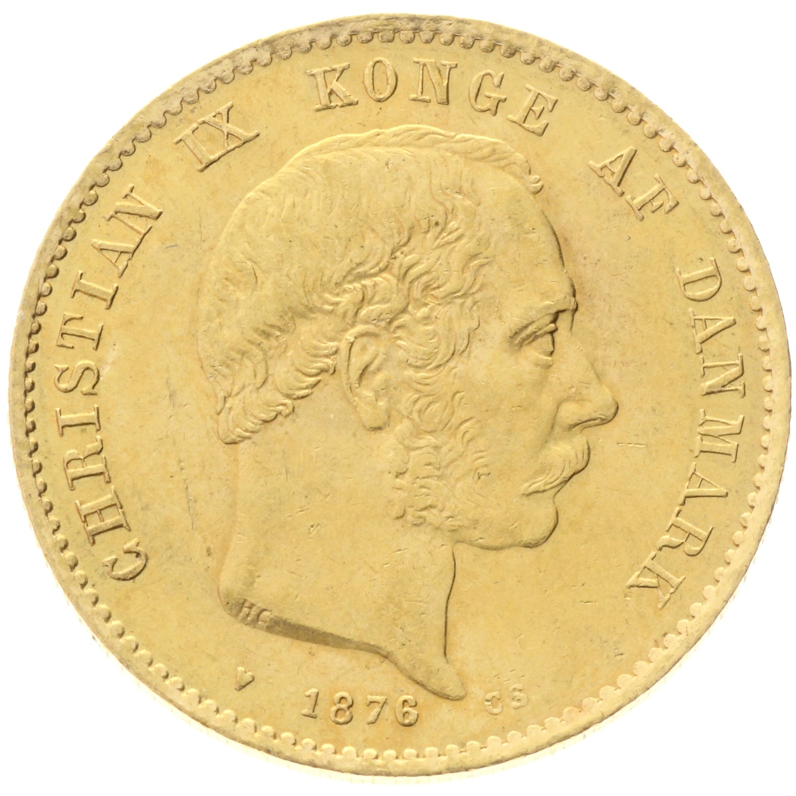 Denmark - 20 Kroner - 1876 - Christian IX 