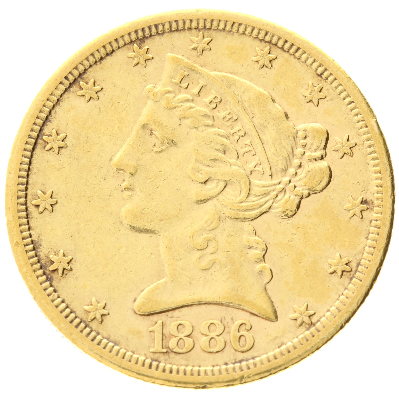 USA - 5 dollars - 1886 - S - Liberty / Coronet Head