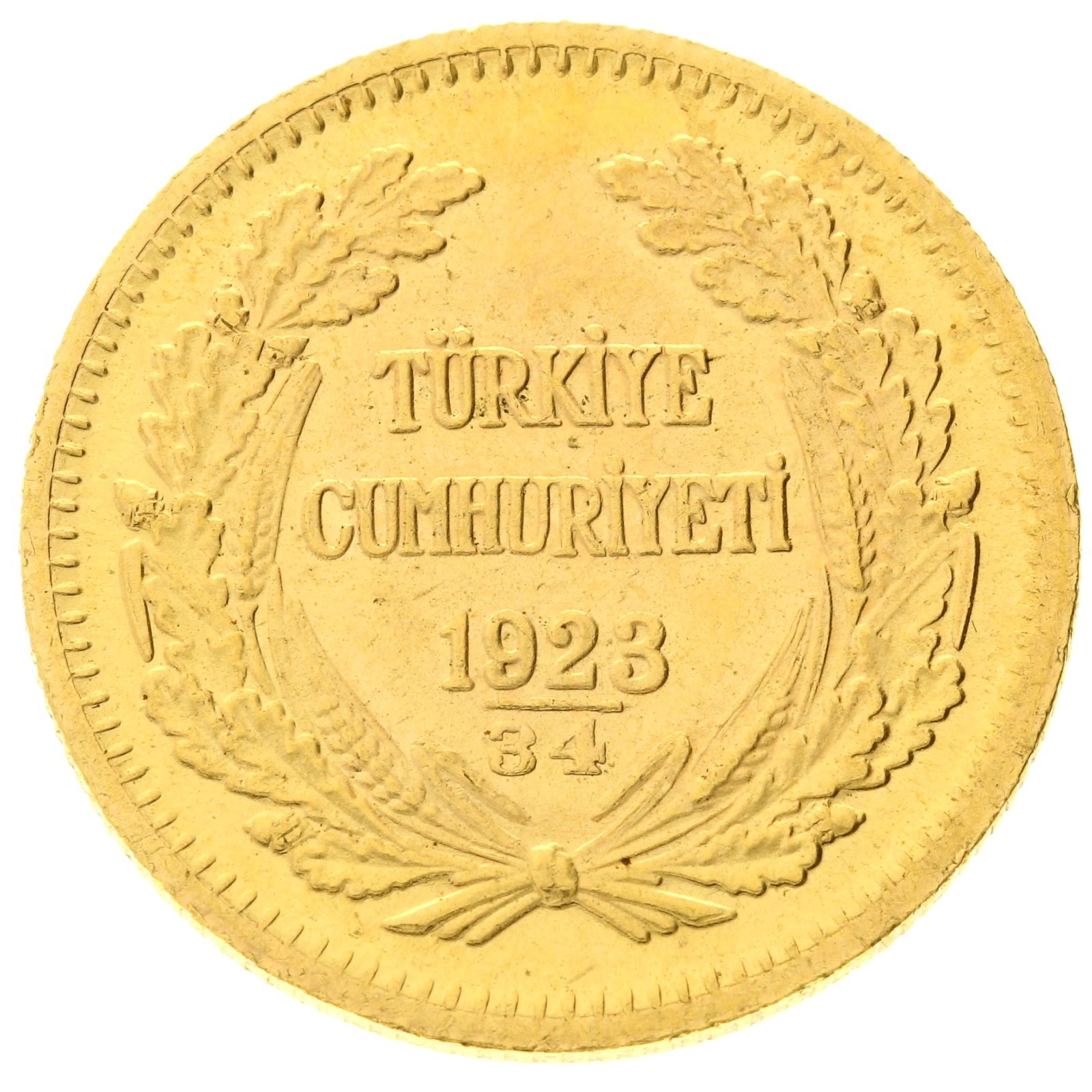 Turkey - 100 kurush 1923/34 (1956) - Kemal Ataturk 