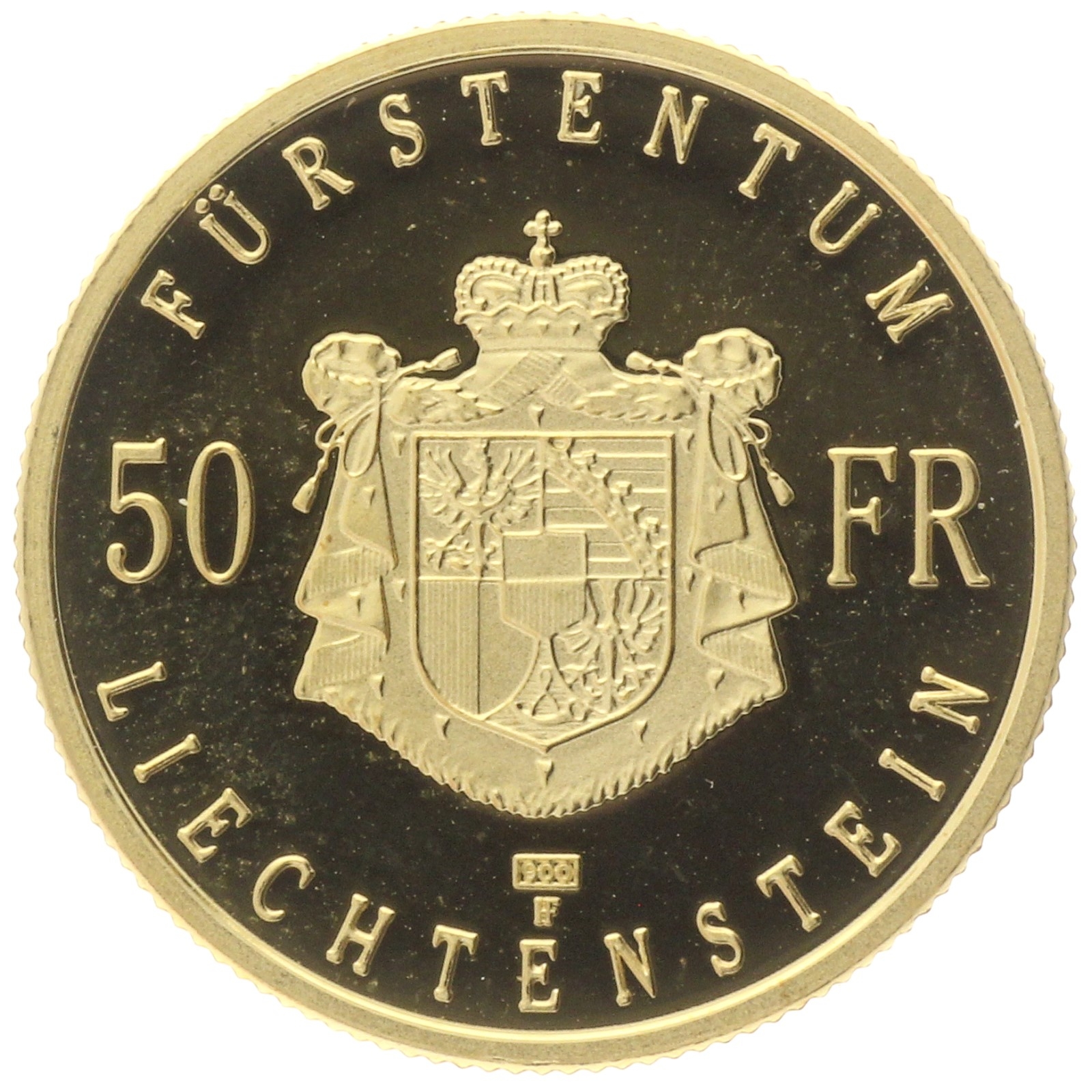 Liechtenstein - 50 francs - 1990 - Hans-Adam II