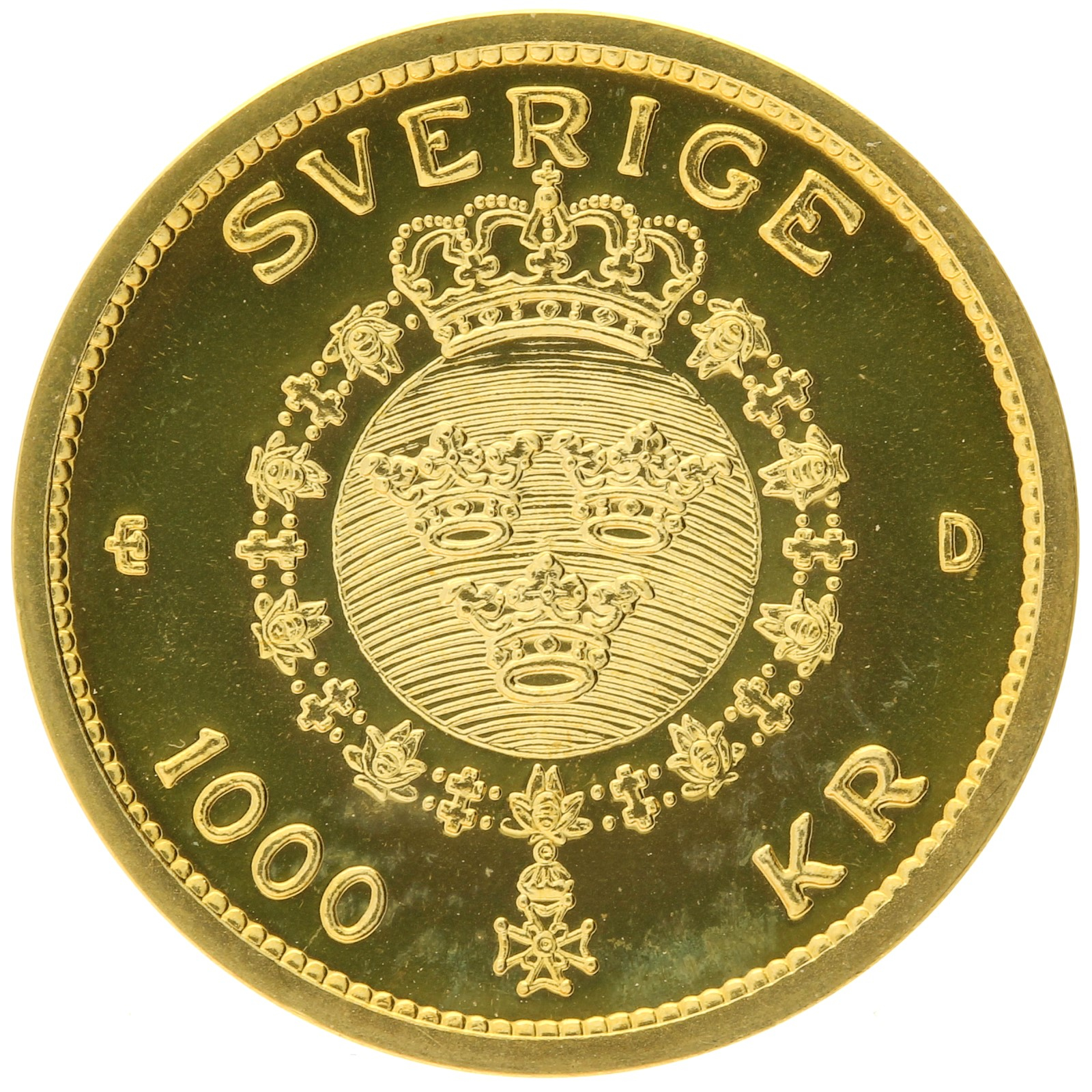Sweden - 1000 Kronor - 1992 - Carl XVI Gustaf - Death of Gustav III 