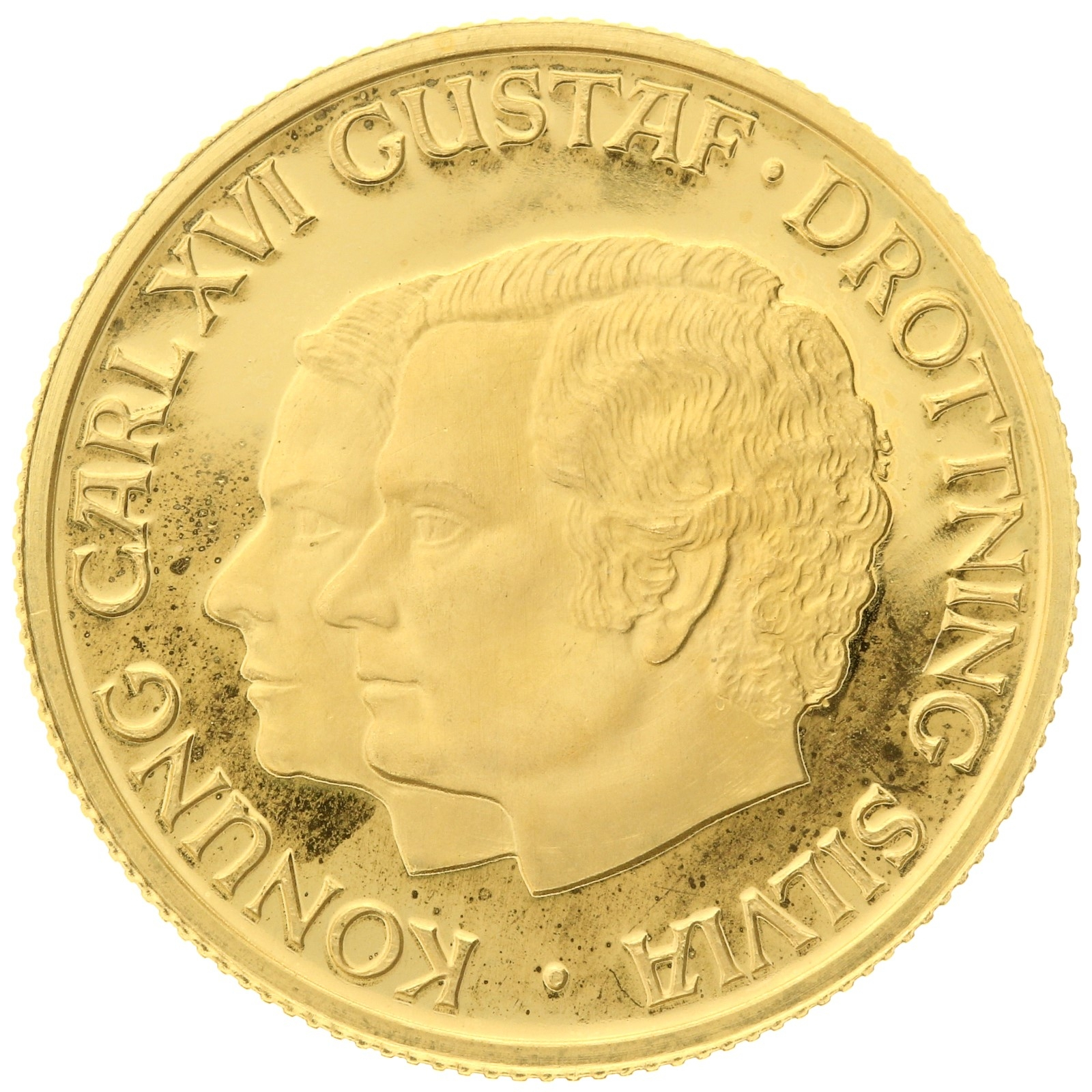 Sweden - Medal (1 ducat) - 1976 - Wedding June 19th 1976