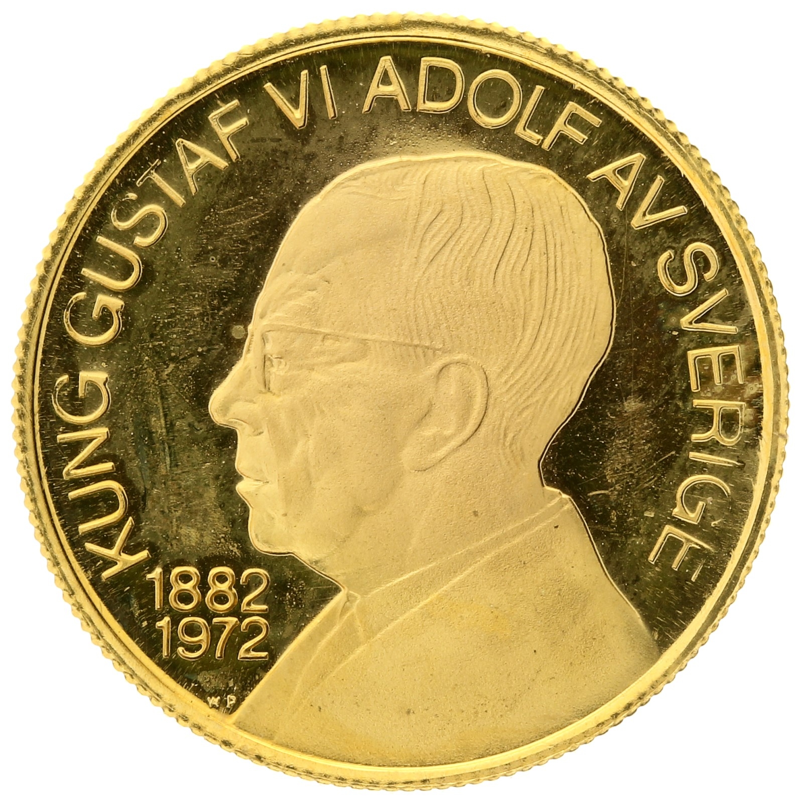 Denmark - King Gustaf VI Adolf - 1972 - Medal (ducat)