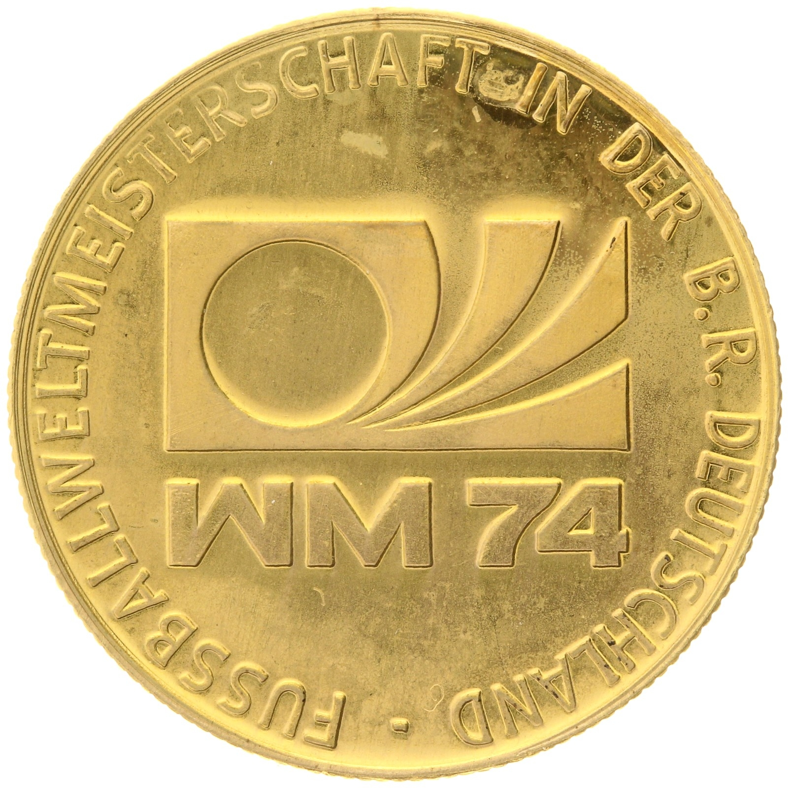Denmark - Medal (1 ducat) - 1974 - World Cup