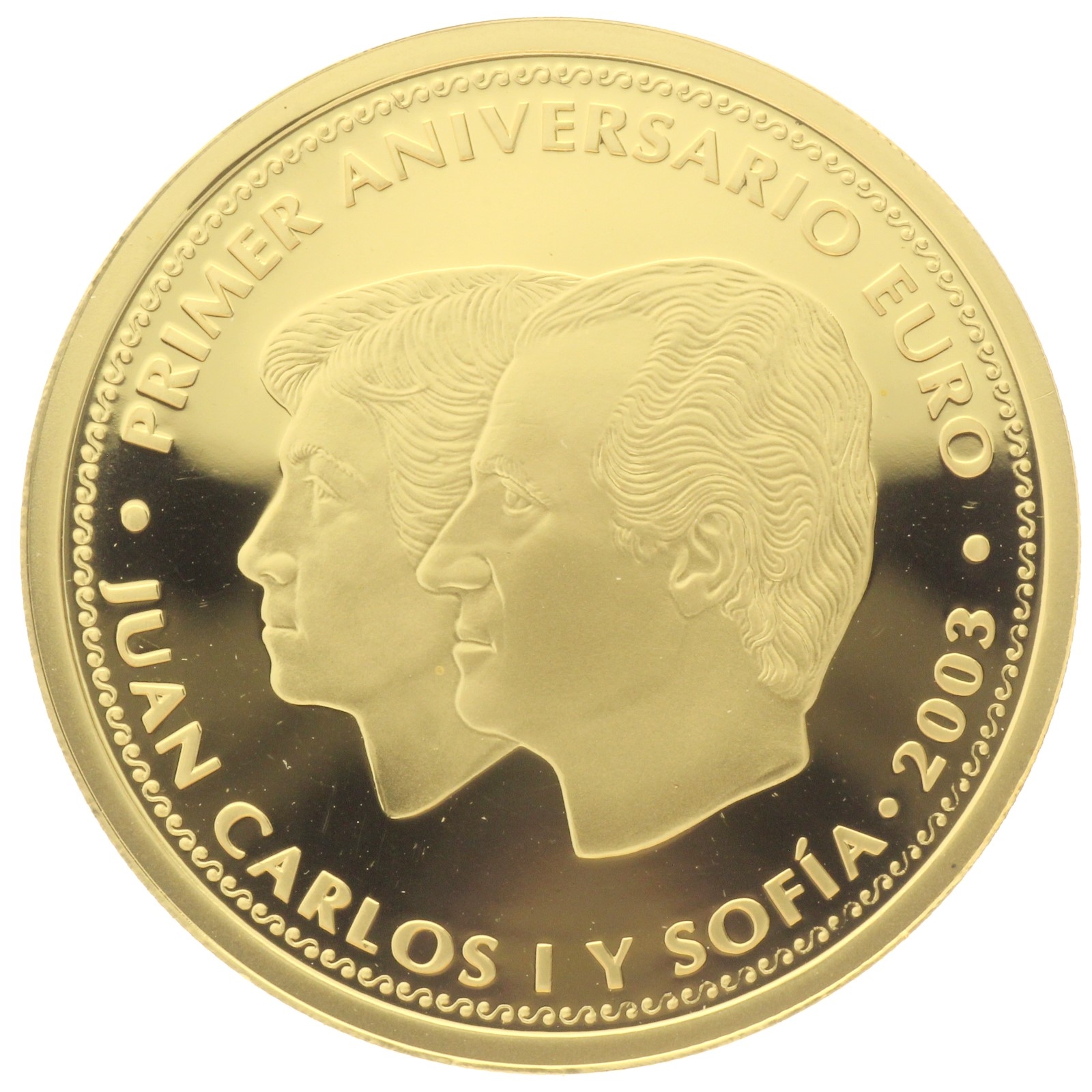 Spain - 200 Euro - 2003 - Juan Carlos I - Euro Introduction