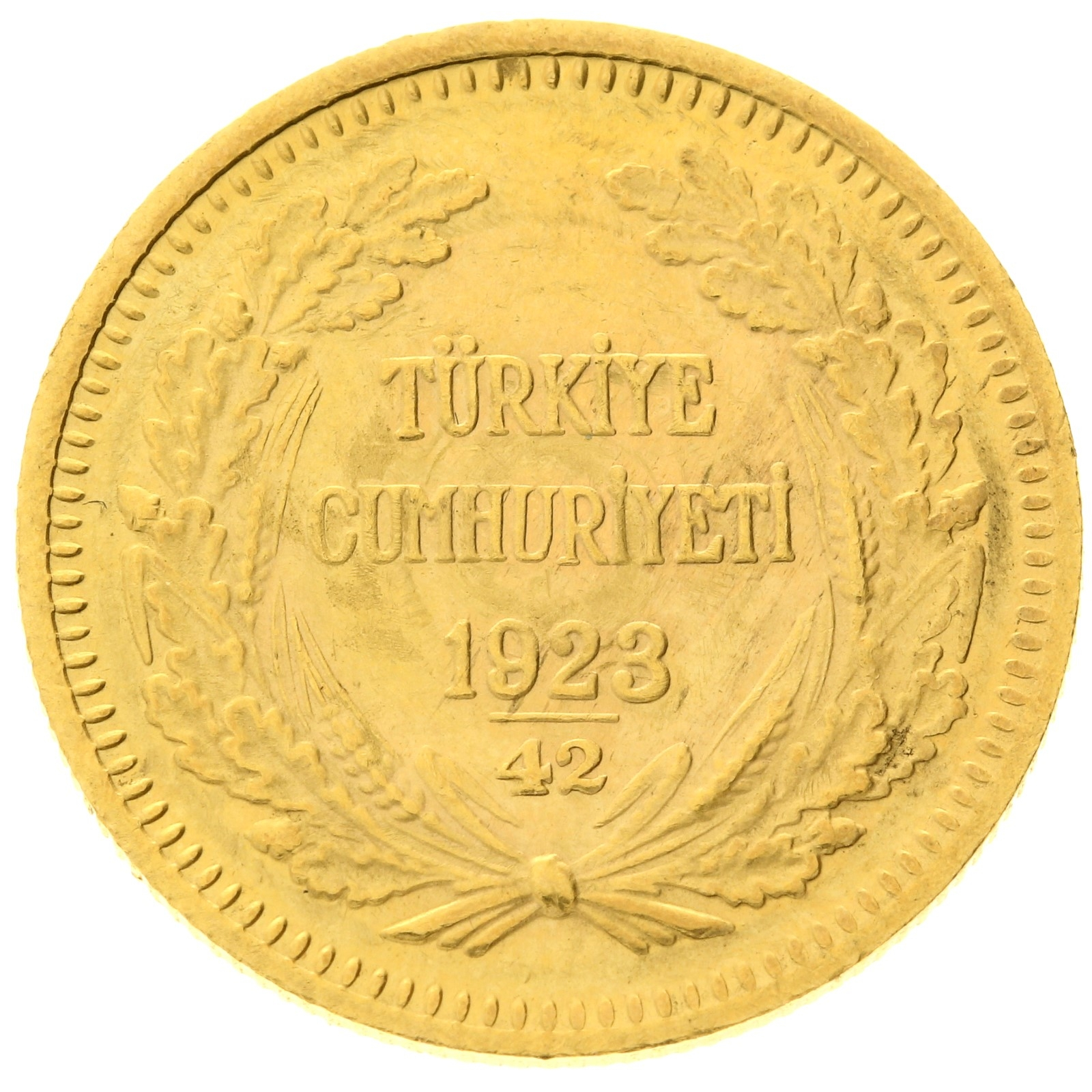 Turkey - 100 kurush 1923/42 (1964) - Kemal Ataturk 