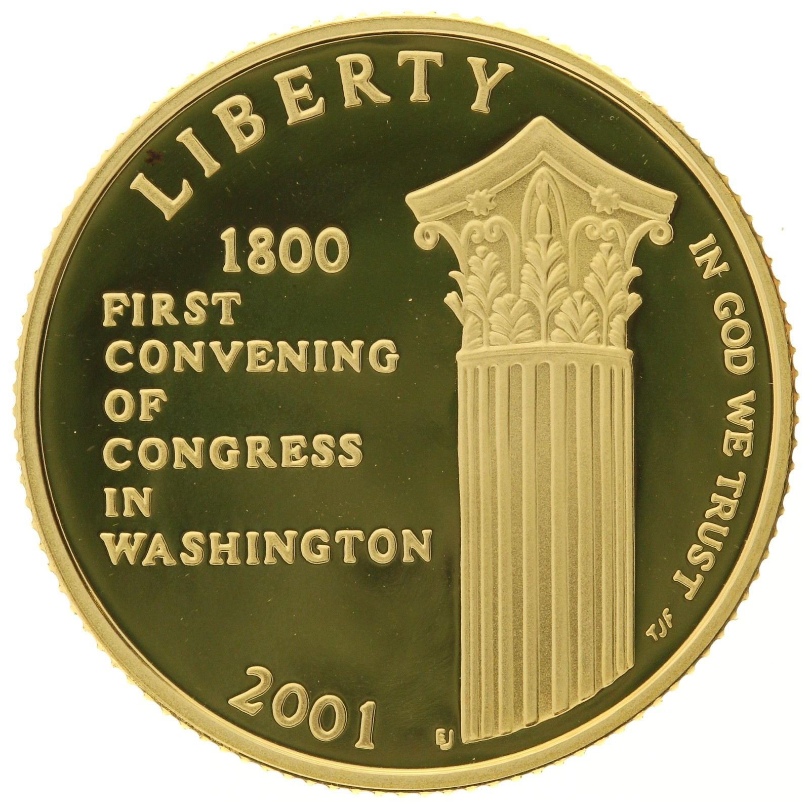 USA - 5 Dollars - 2001 - U.S. Capitol Visitor Center