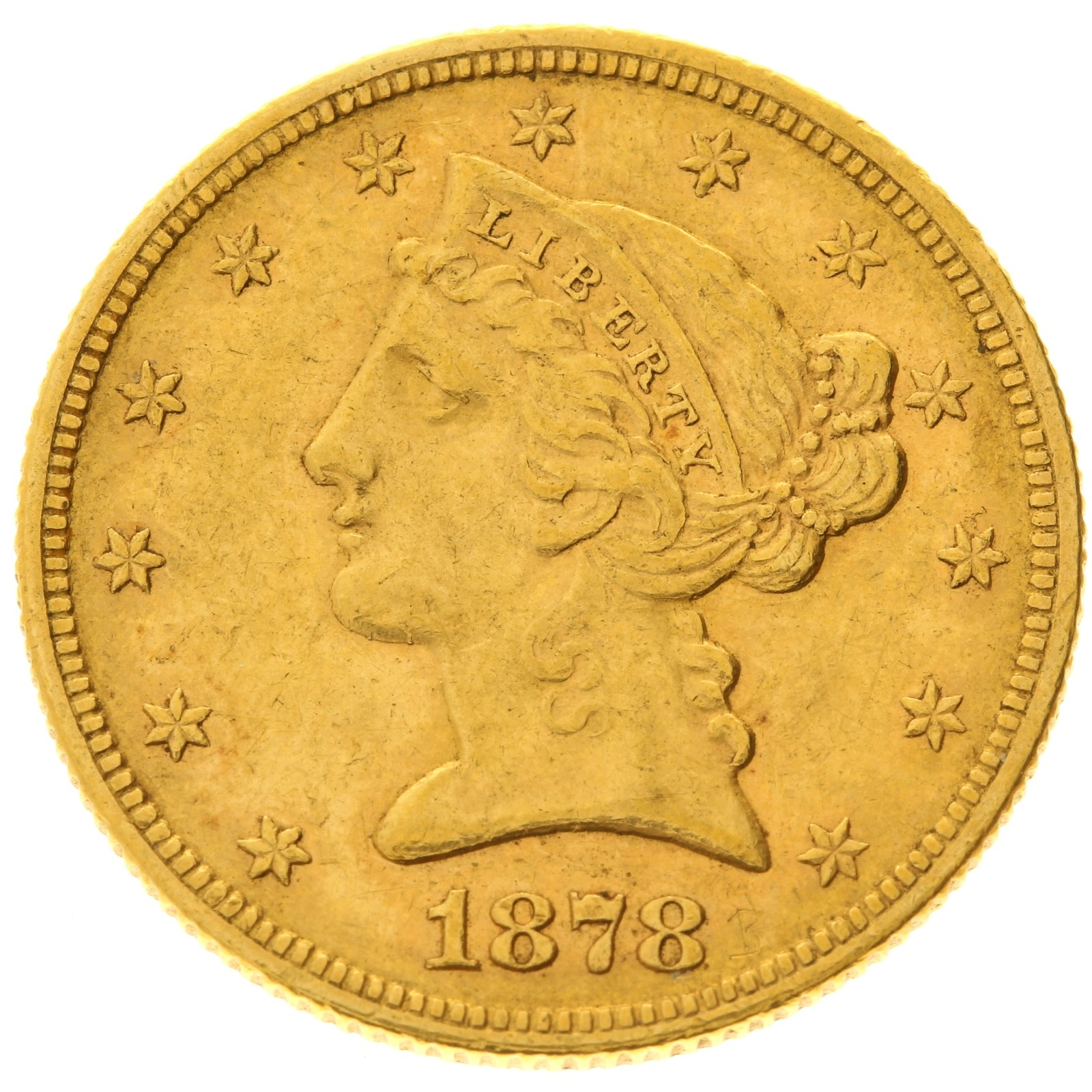 USA - 5 dollars - 1878 - S - Liberty / Coronet Head
