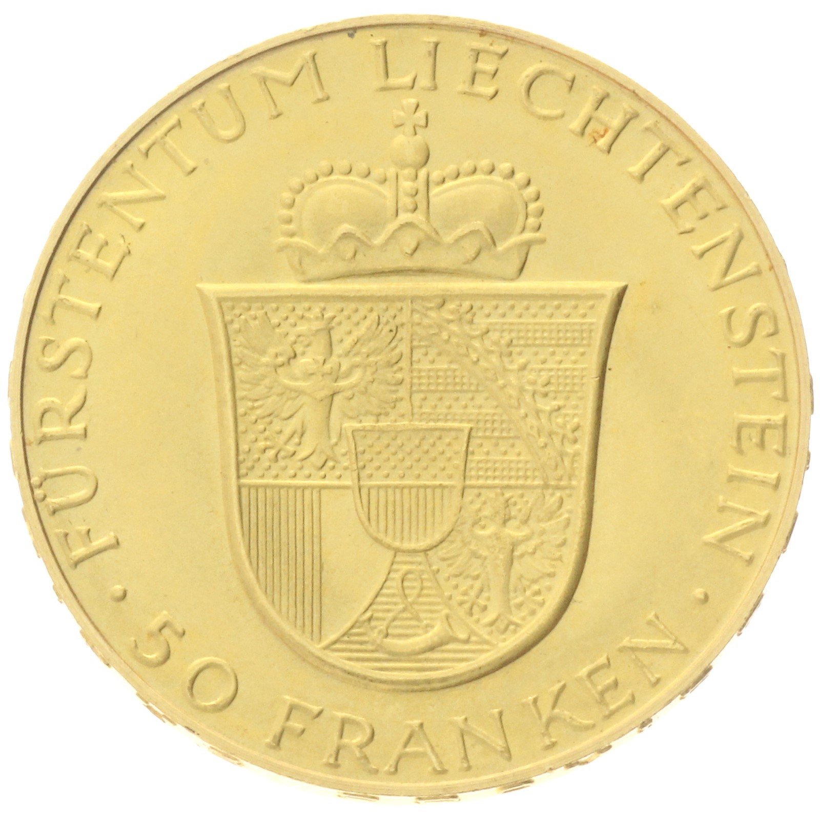 Liechtenstein - 50 Franken - 1956 - Franz Josef II