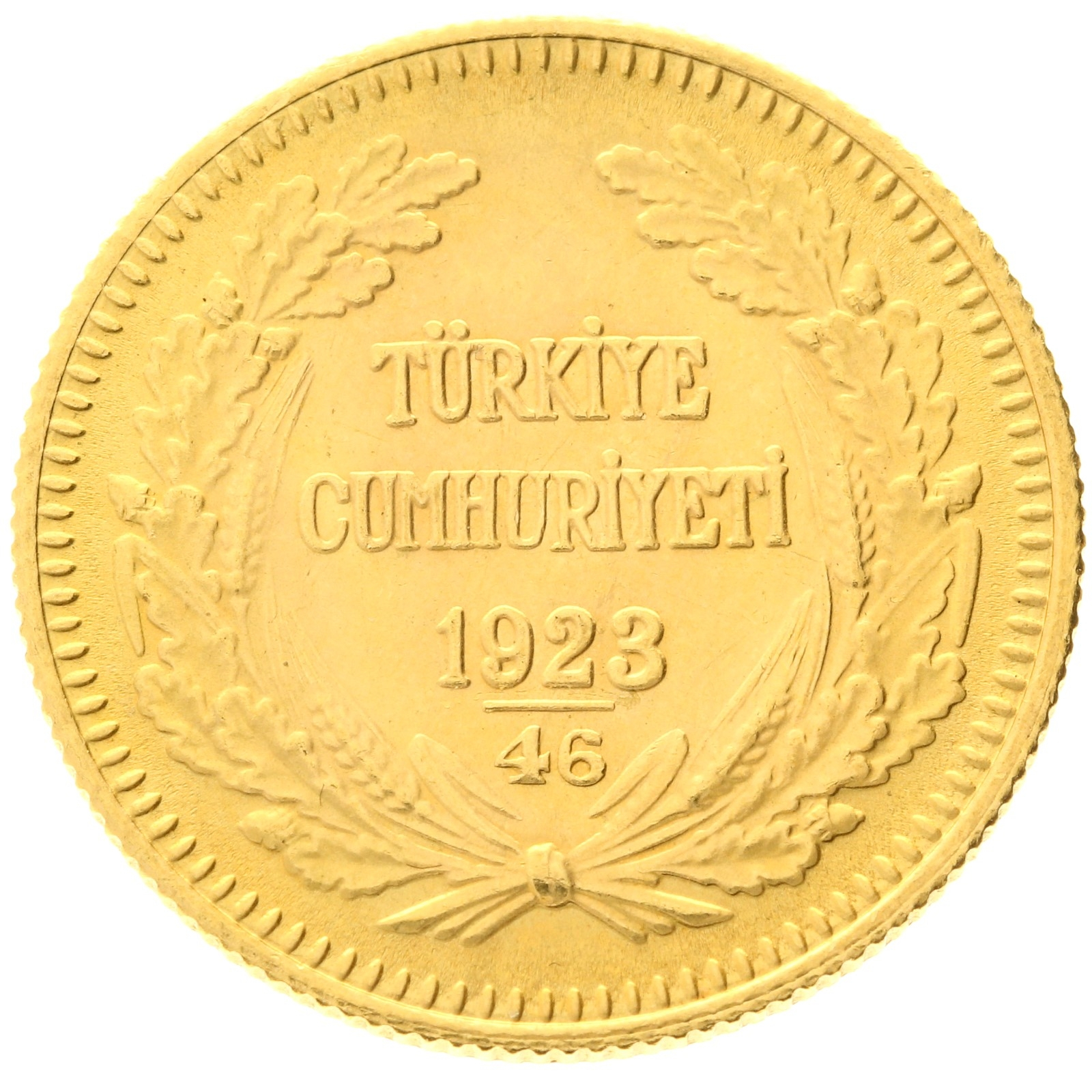 Turkey - 100 kurush 1923/46 (1968) - Kemal Ataturk 