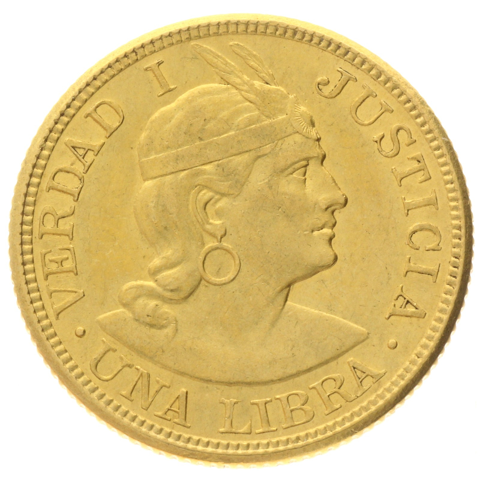 Peru - 1 libra - 1903 