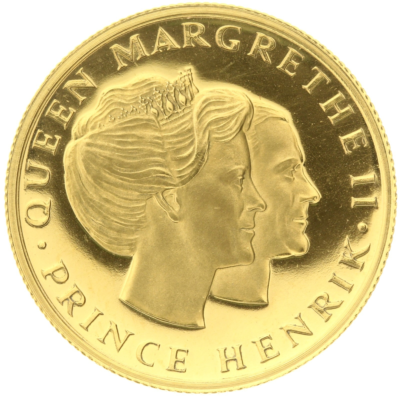 Denmark - Medal (1 ducat) - 1974 - Royal Visit to Great Britain