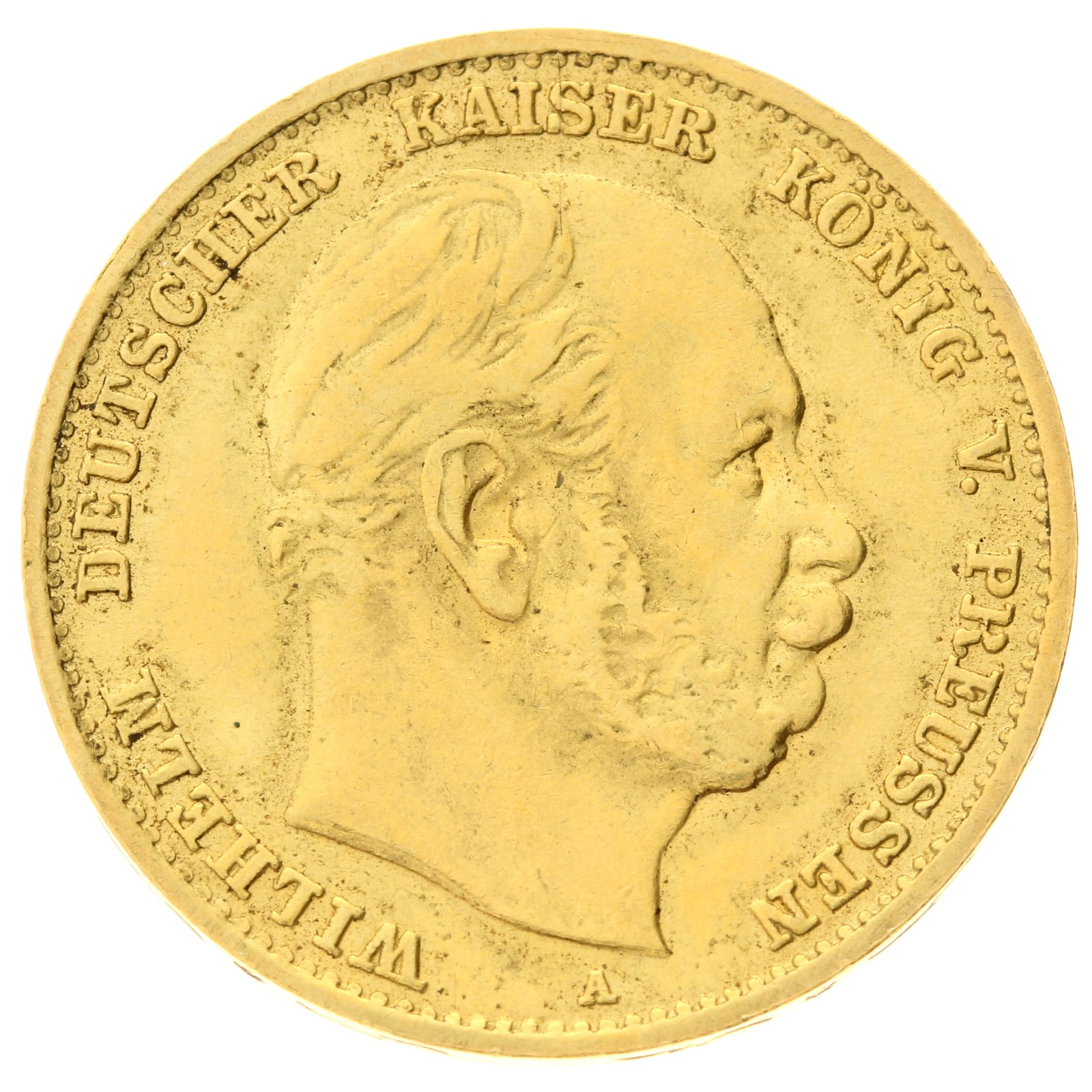 Germany - Prussia - 10 mark - 1877 - 'Wilhelm I'